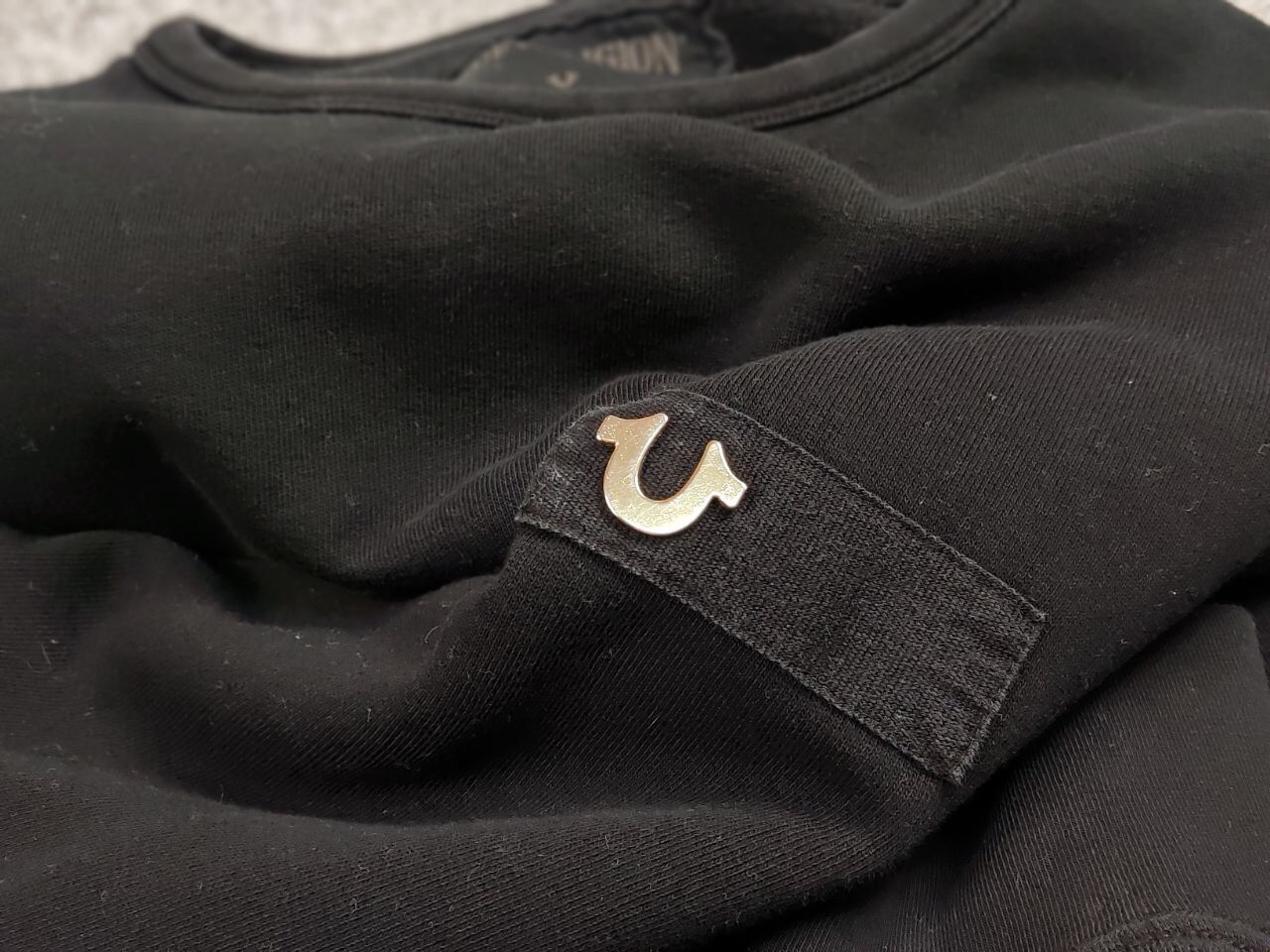 True Religion True Religion Crew Fleece mtl Crewneck Black Sweatshirt Size US S / EU 44-46 / 1 - 16 Thumbnail