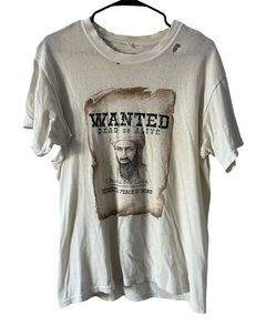 Wanted Osama Bin Laden Shirt