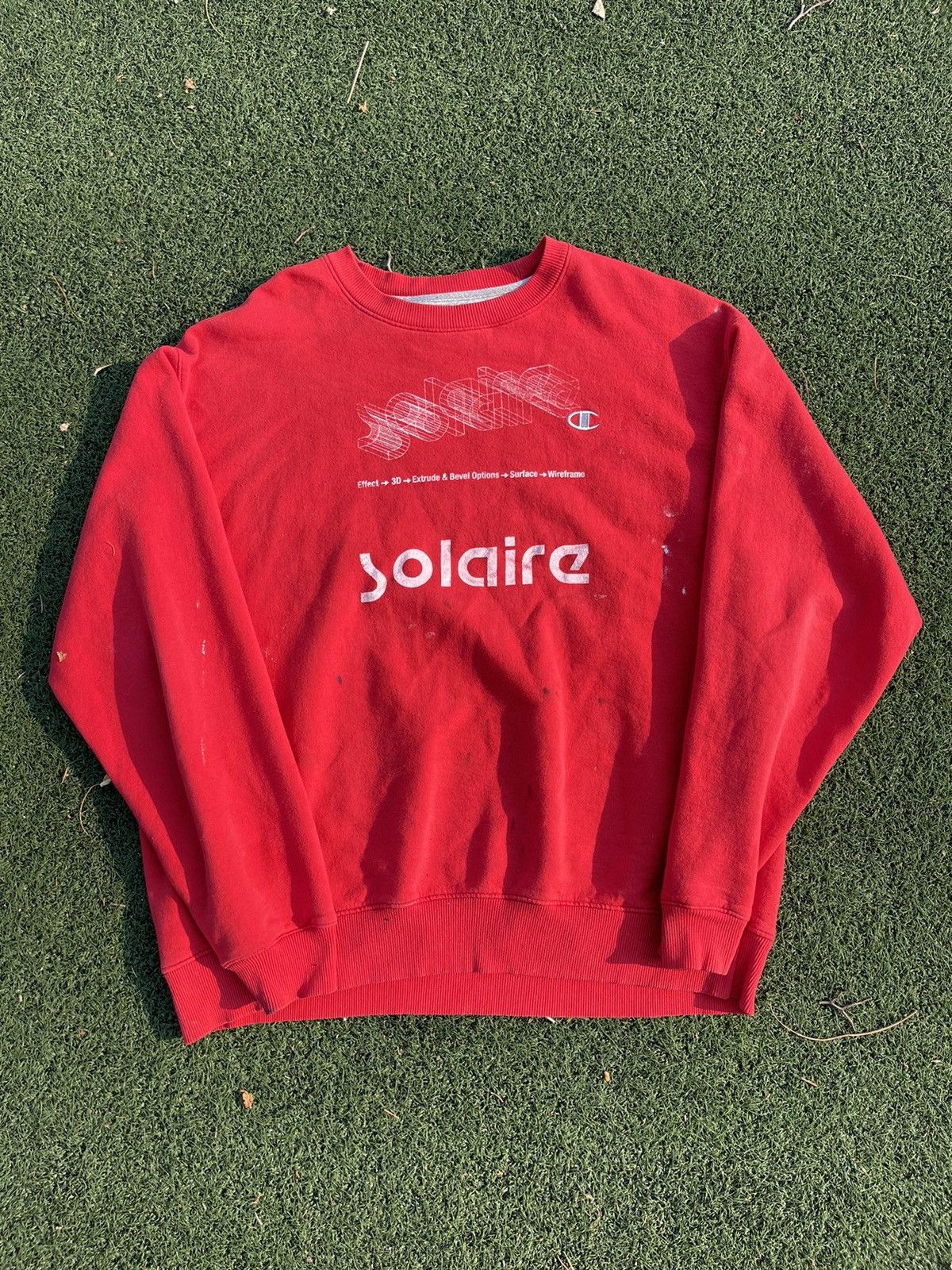 Vintage solaire champion crewneck Size US XL / EU 56 / 4 - 1 Preview