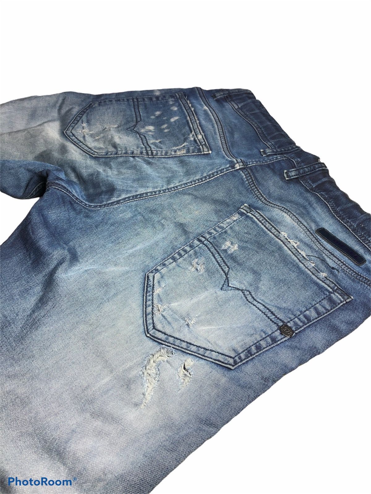 Diesel DIESEL NARROTINE DISTRESSED SWEETPANTS Size US 30 / EU 46 - 3 Thumbnail