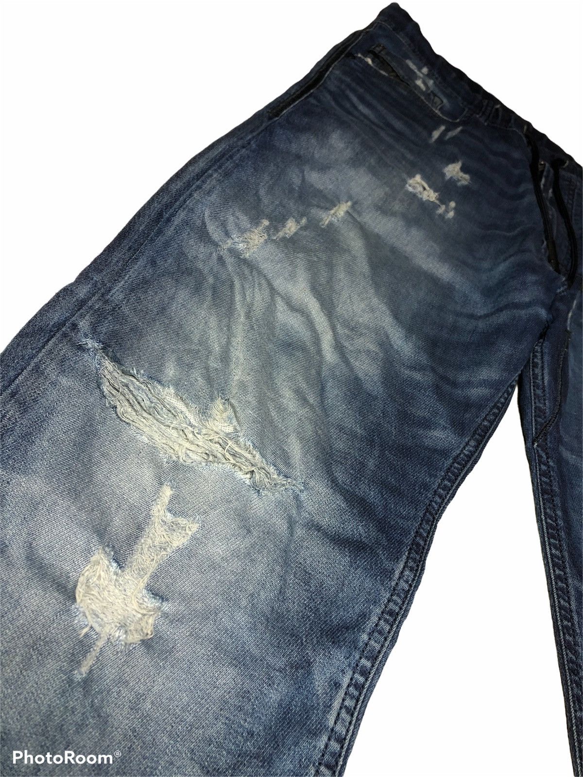 Diesel DIESEL NARROTINE DISTRESSED SWEETPANTS Size US 30 / EU 46 - 7 Thumbnail