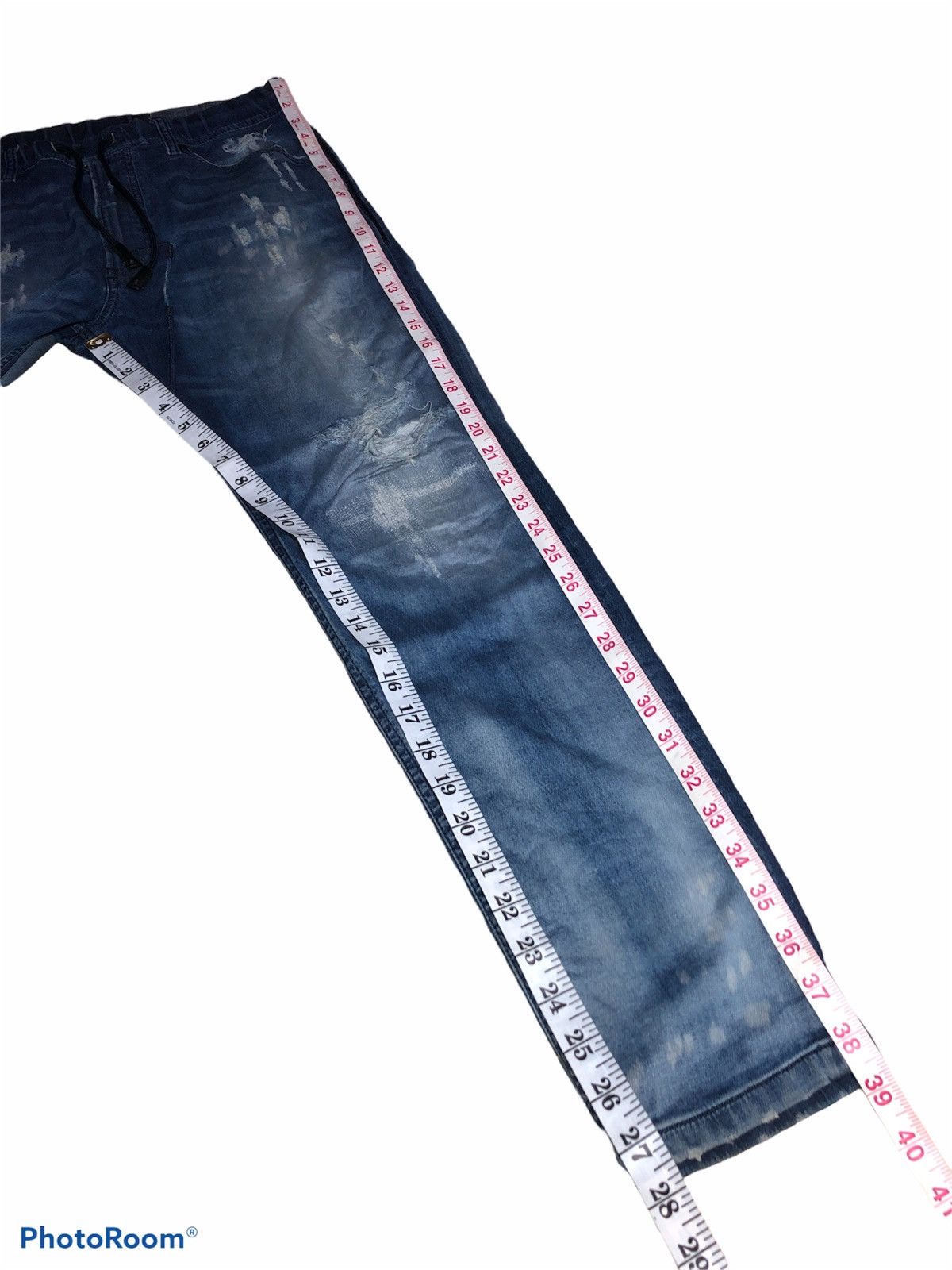 Diesel DIESEL NARROTINE DISTRESSED SWEETPANTS Size US 30 / EU 46 - 8 Thumbnail