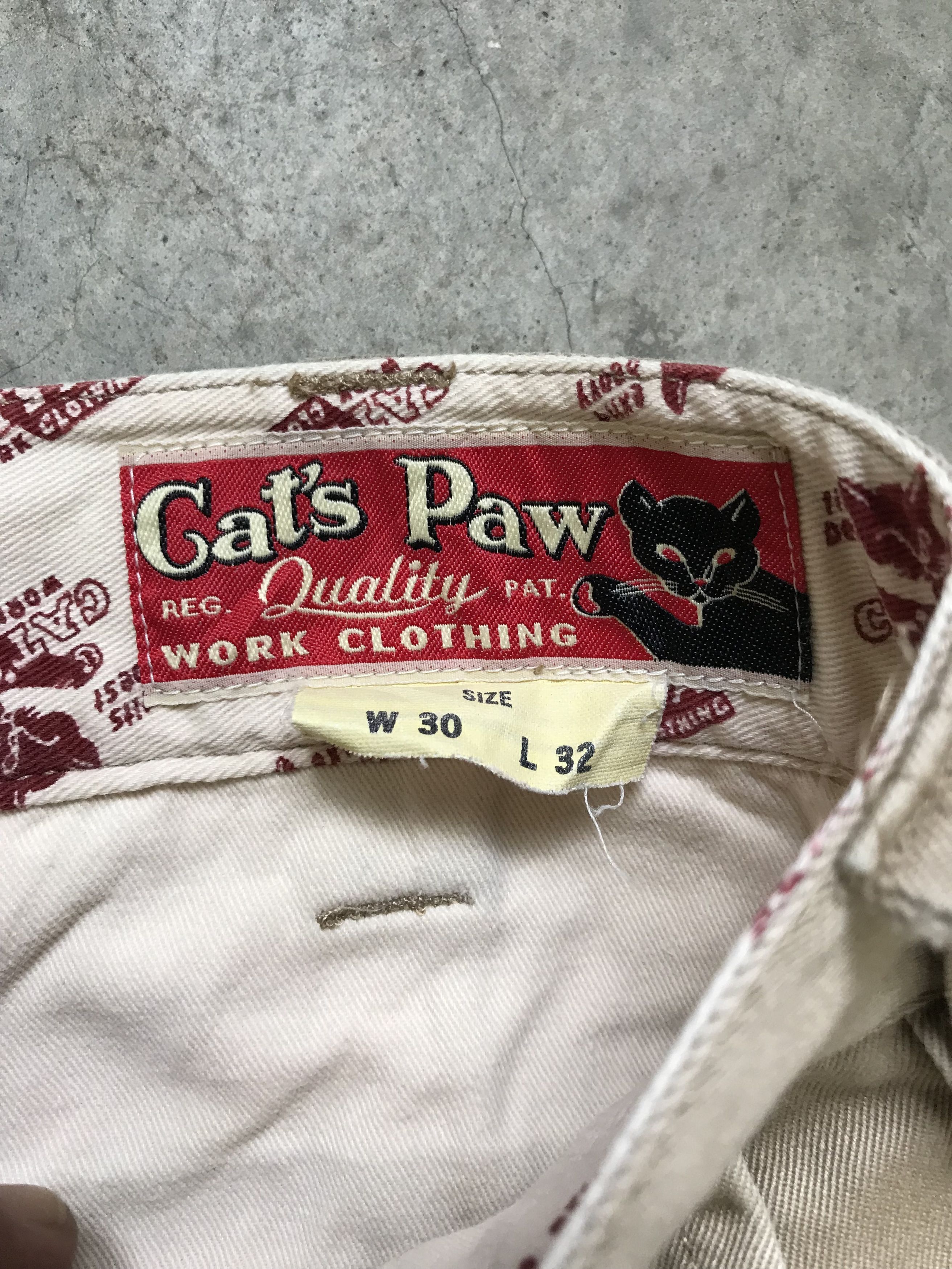 Japanese Brand × Toyo Enterprises CAT PAW TOYO ENTERPRISE Japan Trouser Size US 31 - 8 Thumbnail