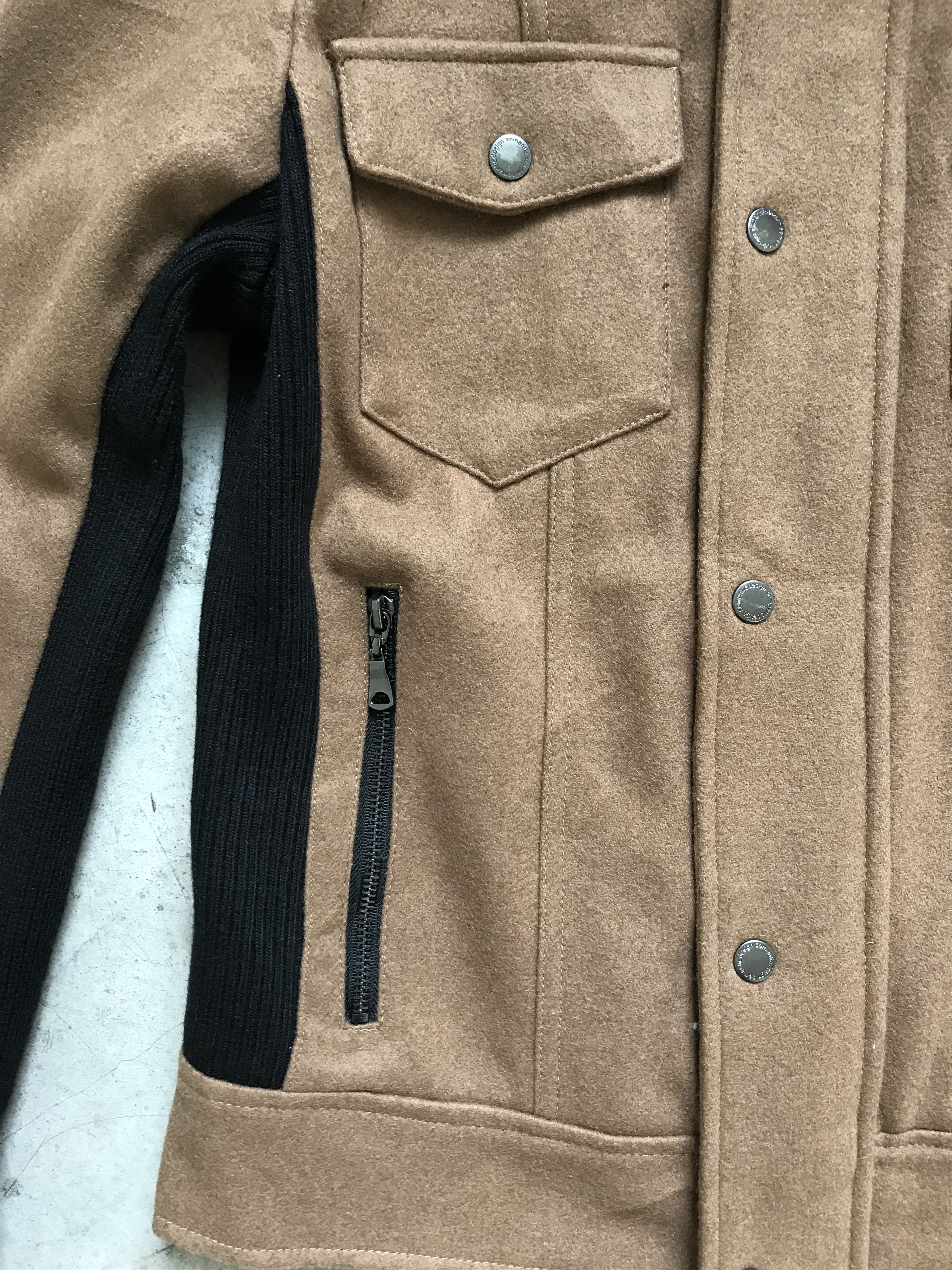 Japanese Brand semantic design Japan Skinny Fit Hybrid Jacket Size US M / EU 48-50 / 2 - 6 Thumbnail