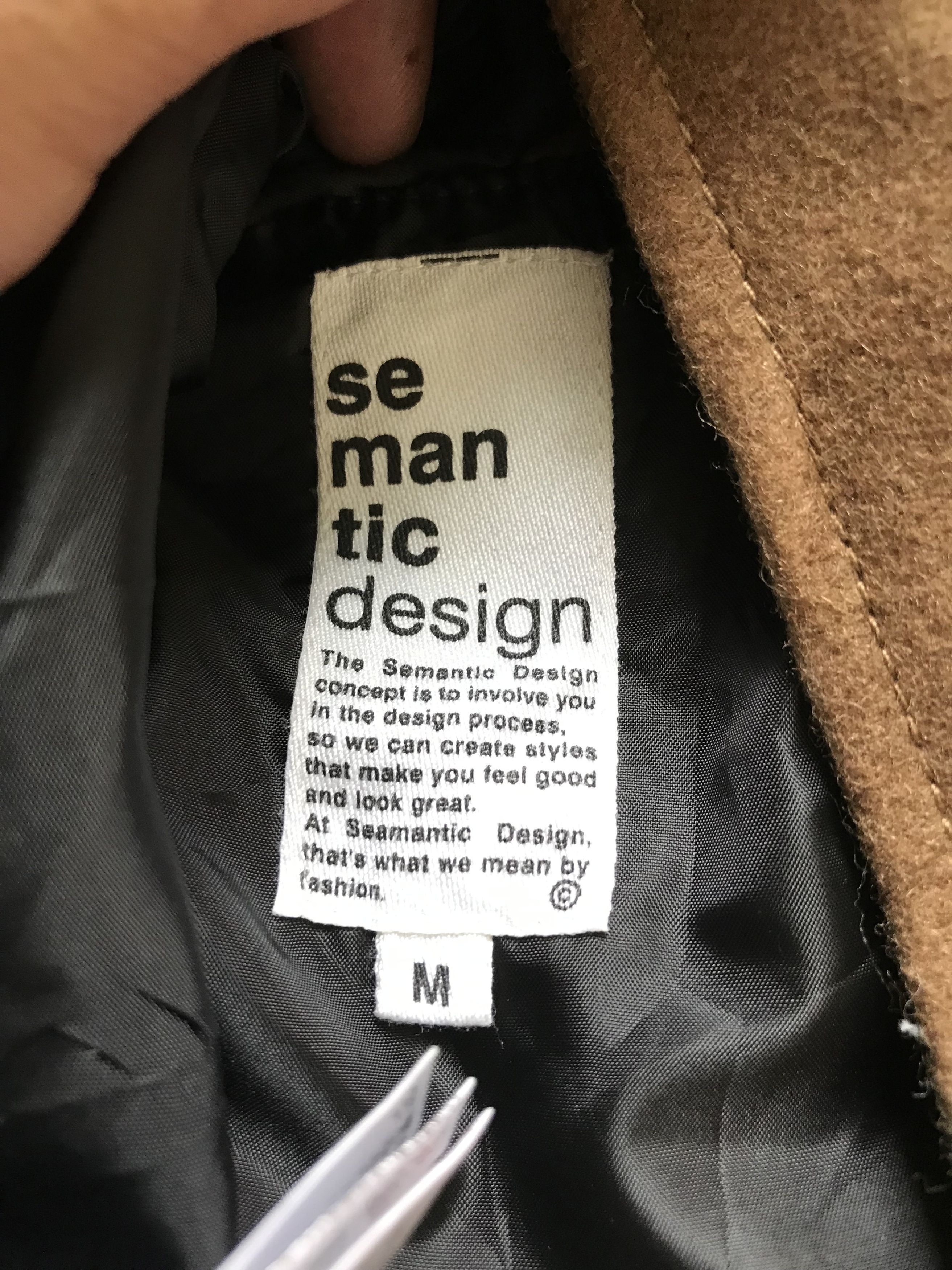 Japanese Brand semantic design Japan Skinny Fit Hybrid Jacket Size US M / EU 48-50 / 2 - 10 Thumbnail
