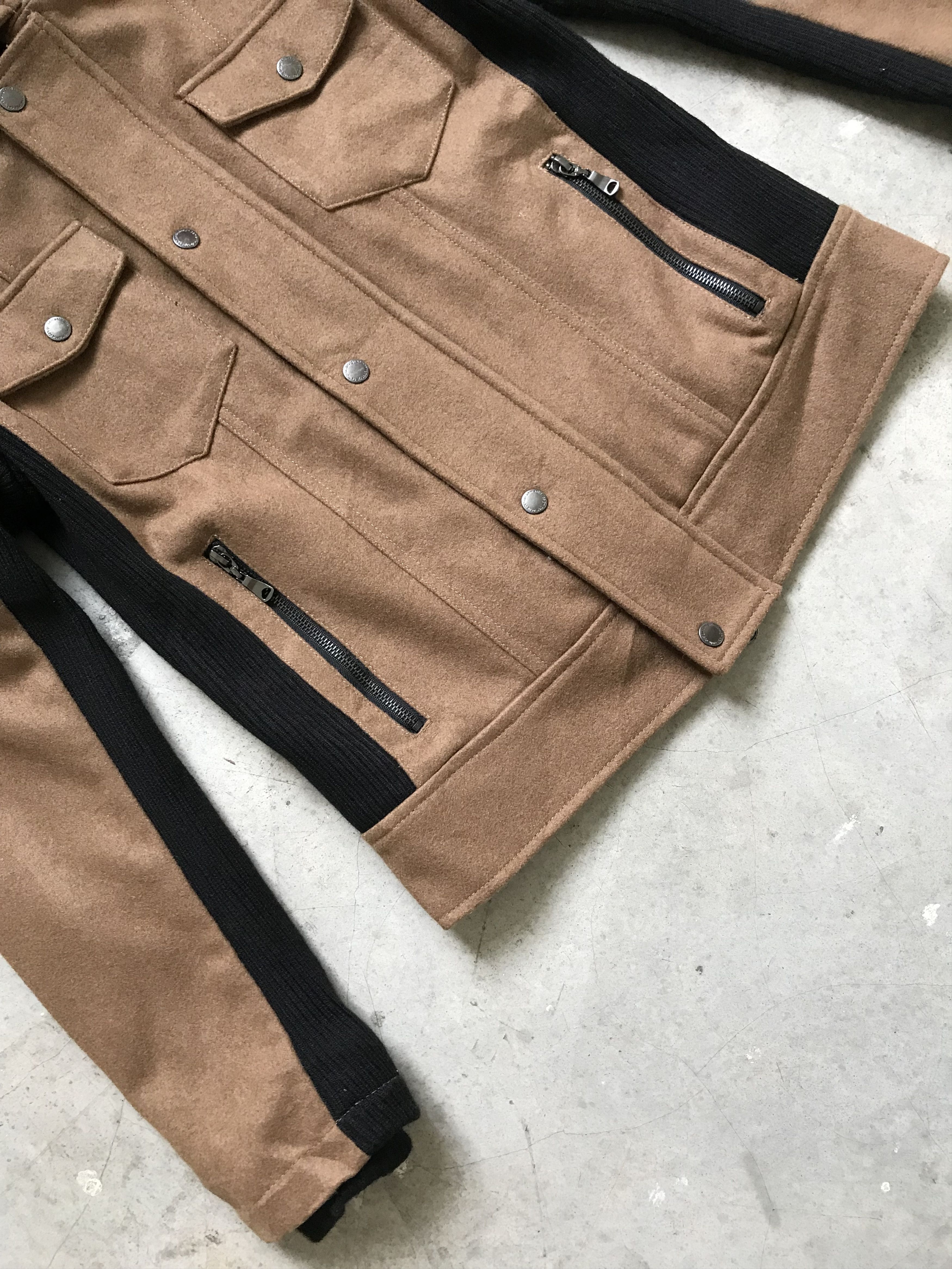 Japanese Brand semantic design Japan Skinny Fit Hybrid Jacket Size US M / EU 48-50 / 2 - 3 Thumbnail