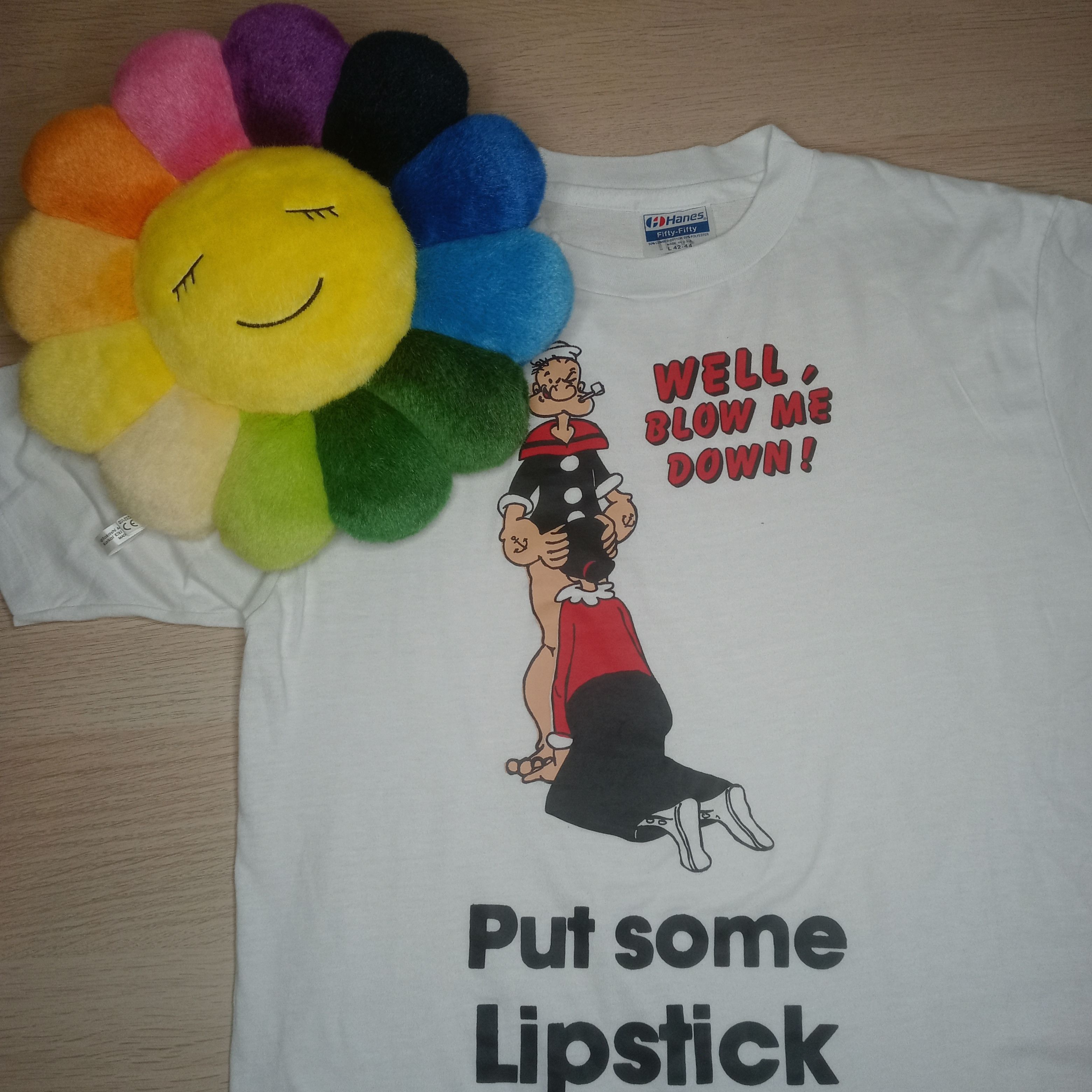 Vintage Vintage 90s Popeye Cartoon Sex Parody Shirt Grailed