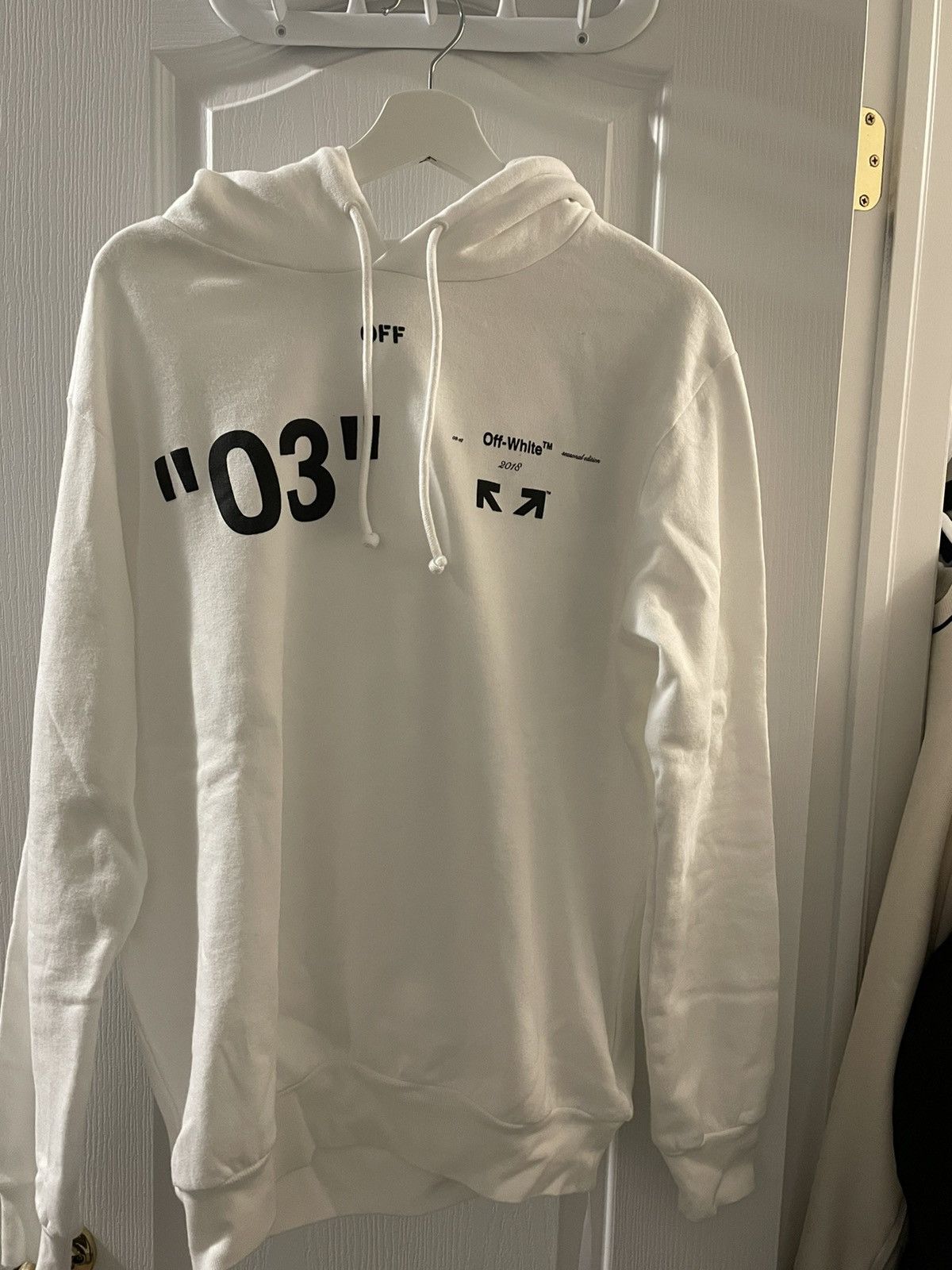 Off white sale hoodie grailed