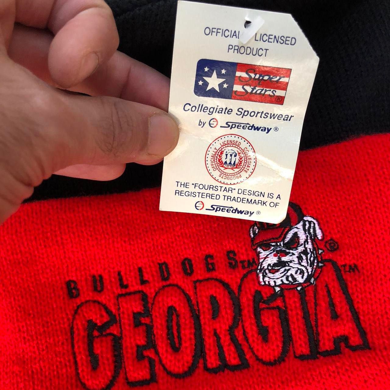 NCAA × Vintage NWT DS 80s Vintage Georgia Bulldogs Winter Hat ncaa college Size ONE SIZE - 2 Thumbnail