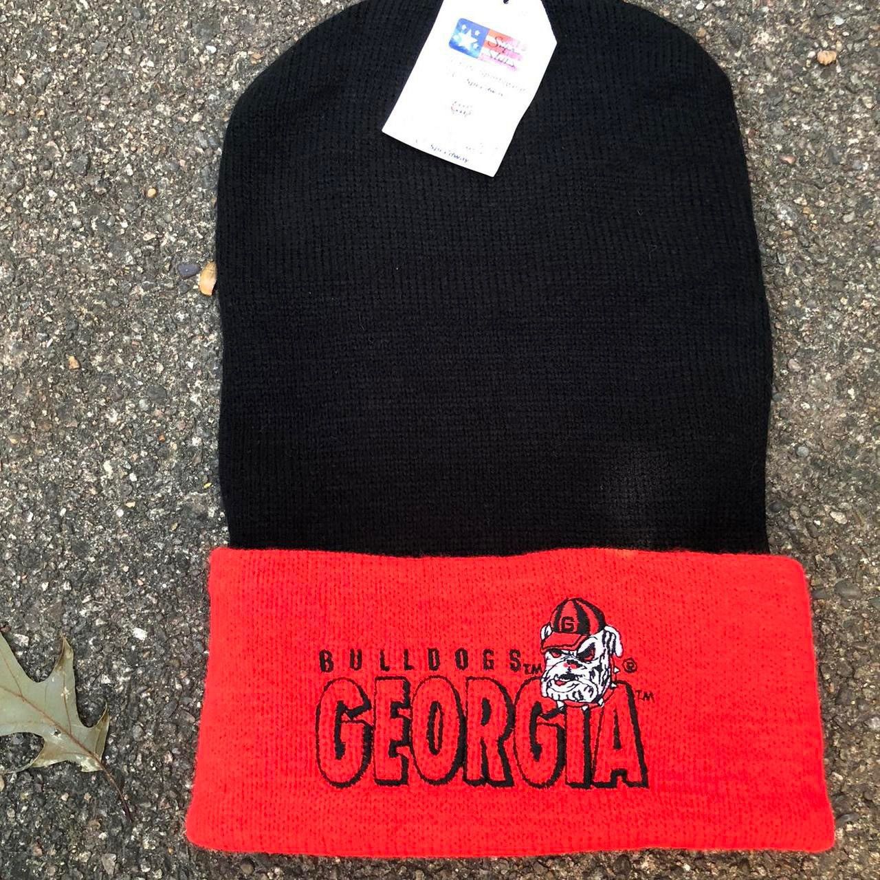 NCAA × Vintage NWT DS 80s Vintage Georgia Bulldogs Winter Hat ncaa college Size ONE SIZE - 1 Thumbnail