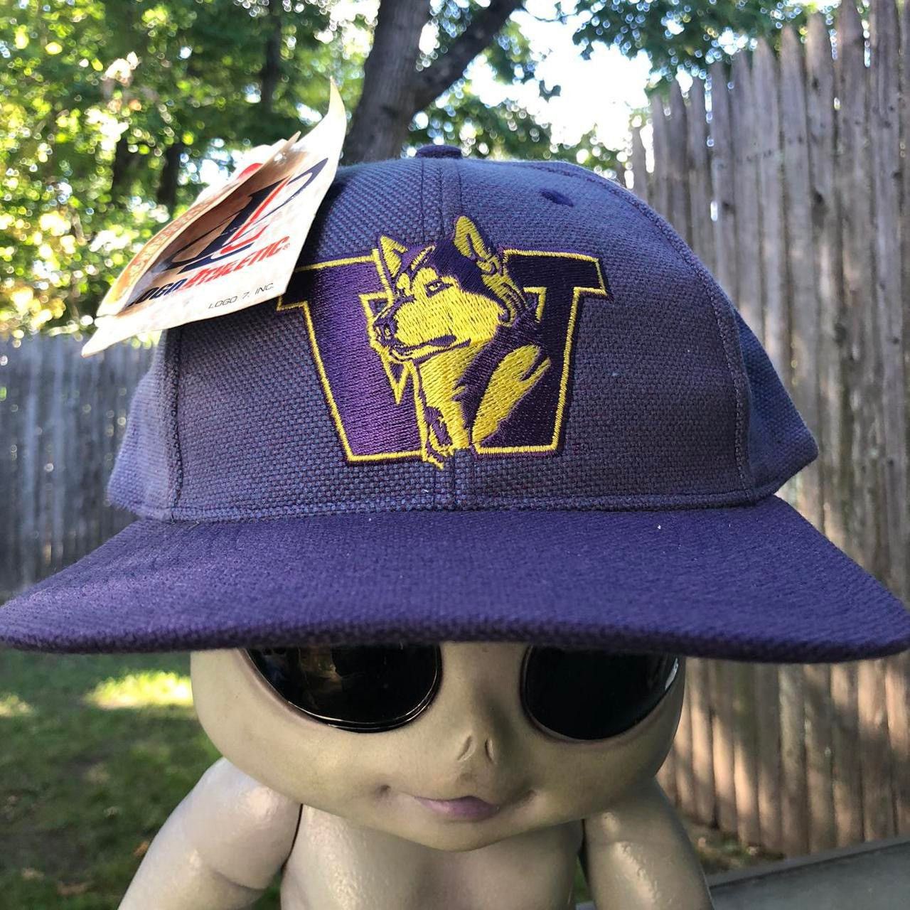 Logo Athletic NWT 90s WASHINGTON HUSKIES Hat snapback ncaa college l Size ONE SIZE - 1 Thumbnail
