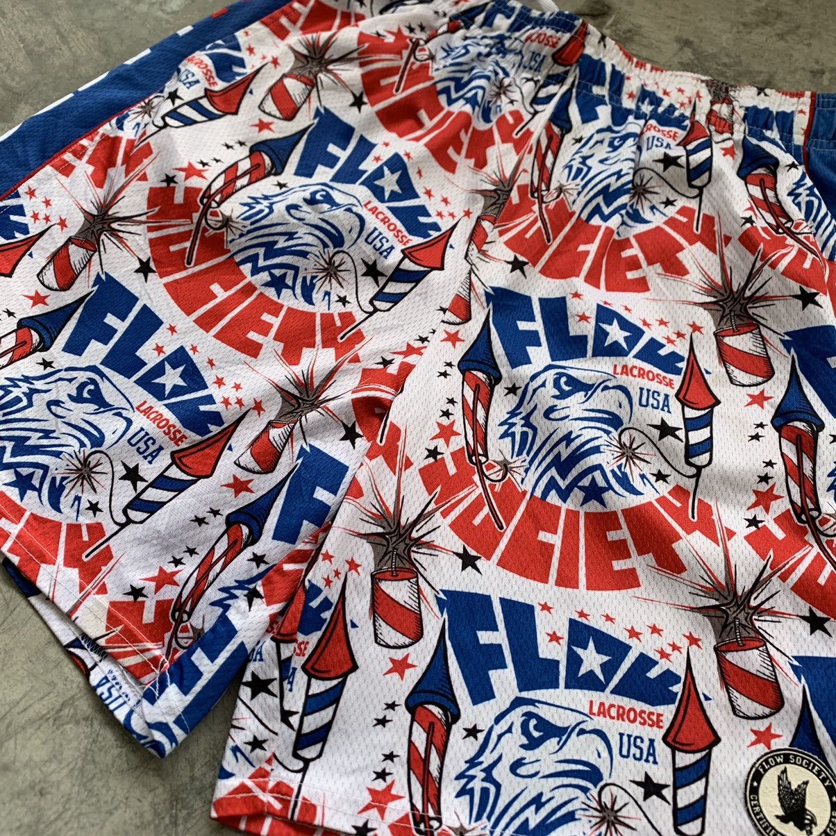 Flow Society Lacrosse USA Short Pants