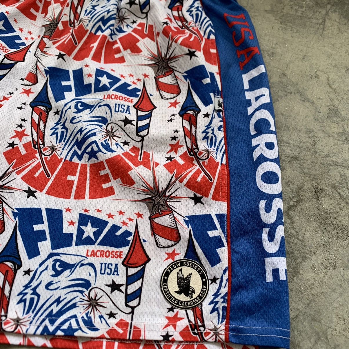 Flow Society Lacrosse USA Short Pants