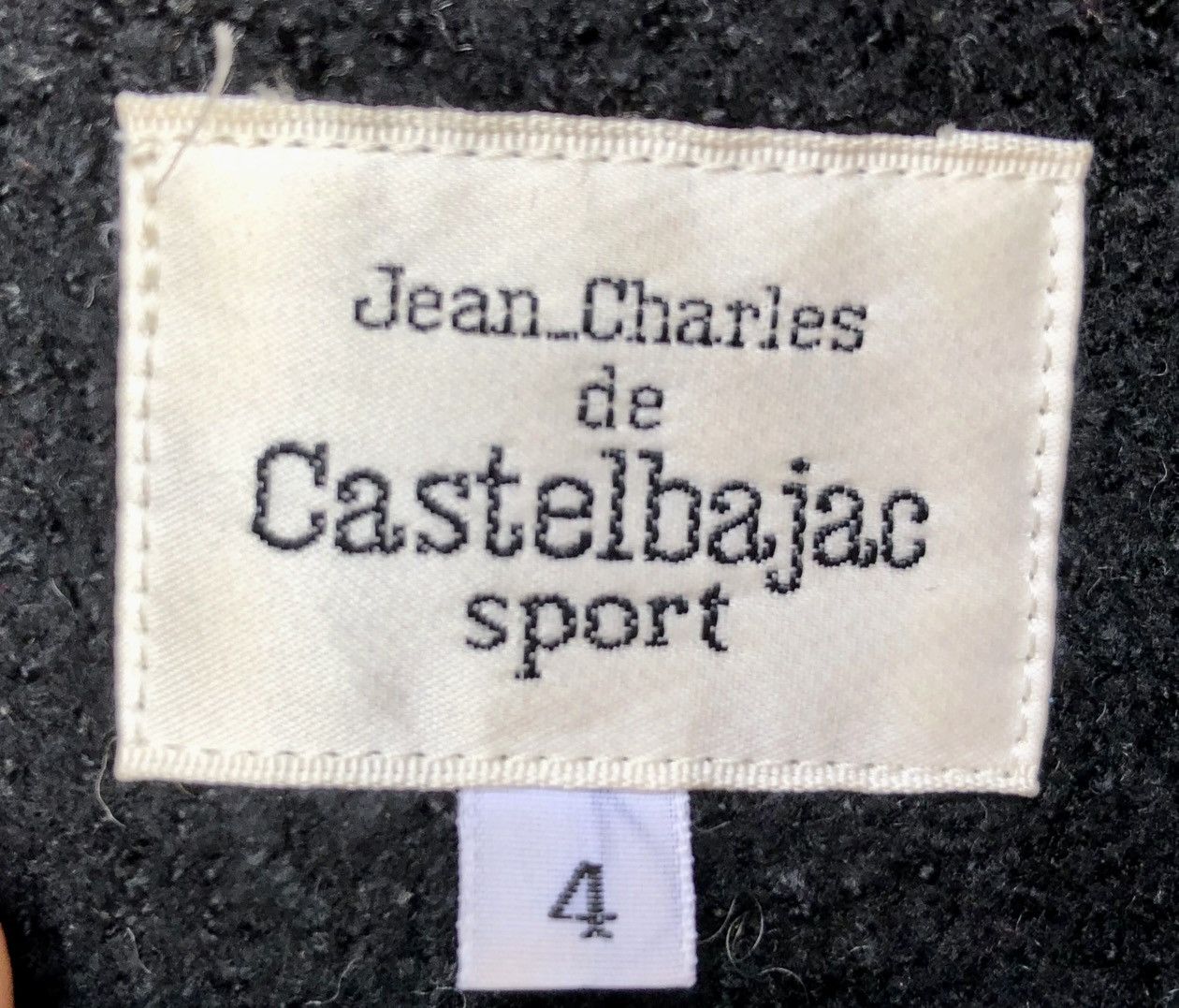 Designer × Jean Charles De Castelbajac × Vintage Vintag Jean Charles De Castelbajac Heavy Hooded Wool Jacket Size US XL / EU 56 / 4 - 9 Thumbnail