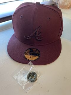 Atlanta Braves Hat Club Manolo Paint The City Pink New Era 59fifty Fitted 7  1/2