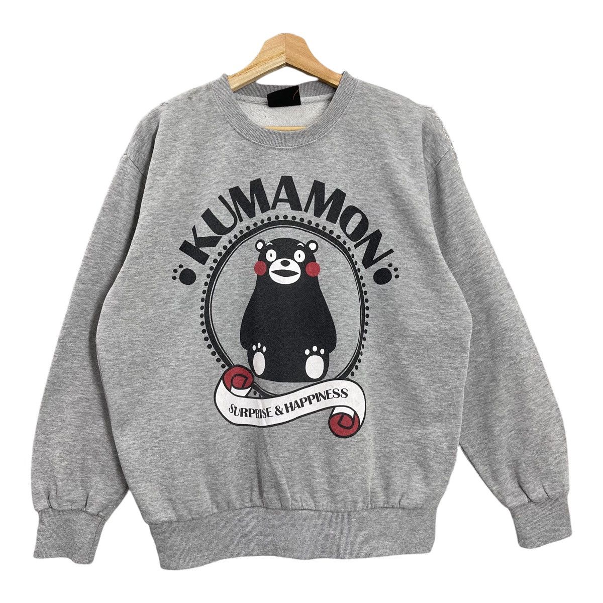 Anime Japanese Anime Manga Series Kumamon Crewneck Sweatshirt Size US M / EU 48-50 / 2 - 1 Thumbnail