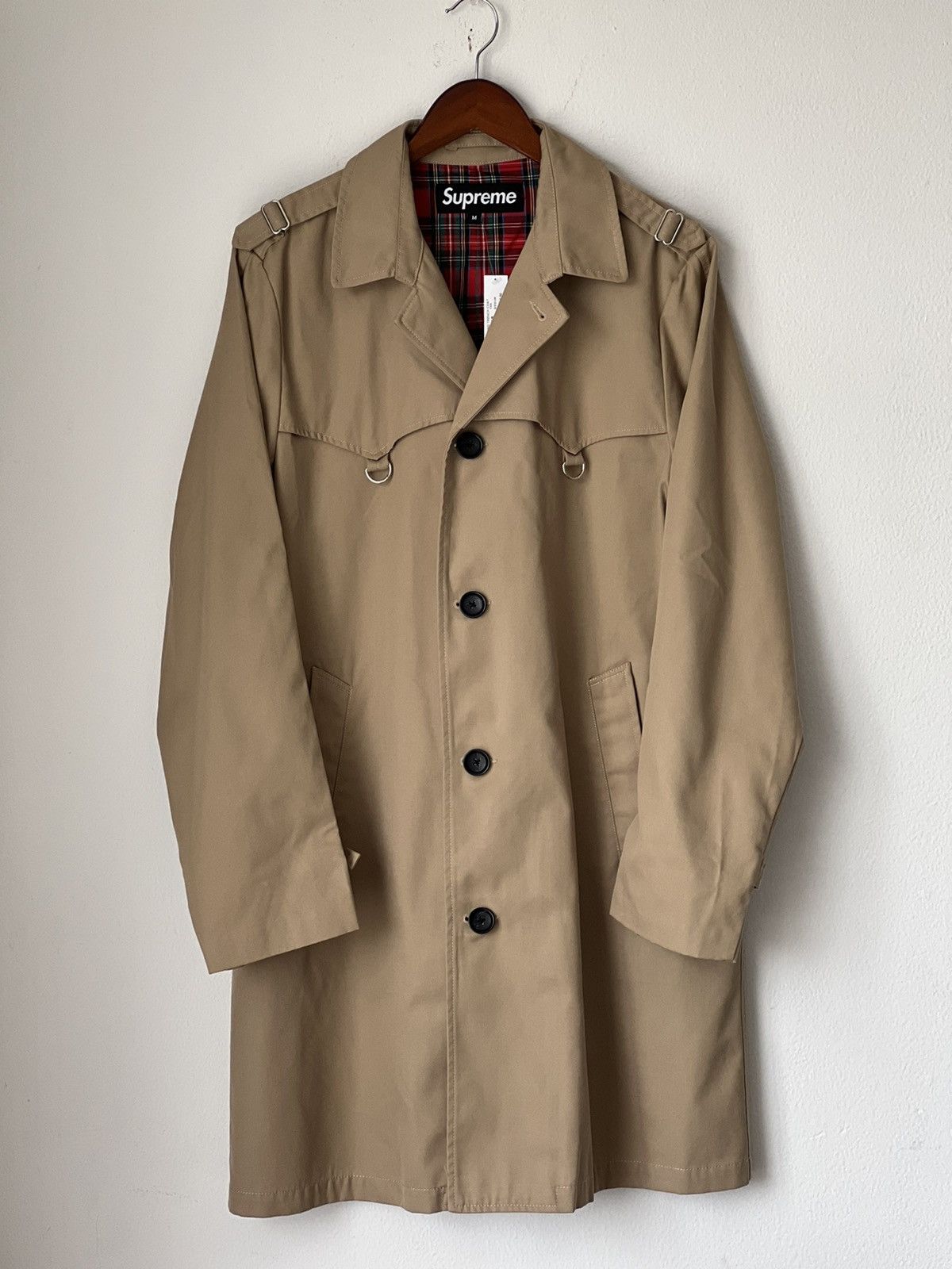 D ring trench coat on sale