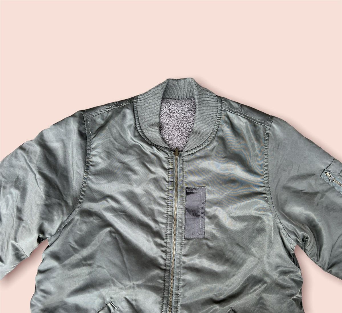 Japanese Brand × Vintage CUBE SUGAR VINTAGE REVERSIBLE BOMBER JACKET Size US M / EU 48-50 / 2 - 5 Thumbnail