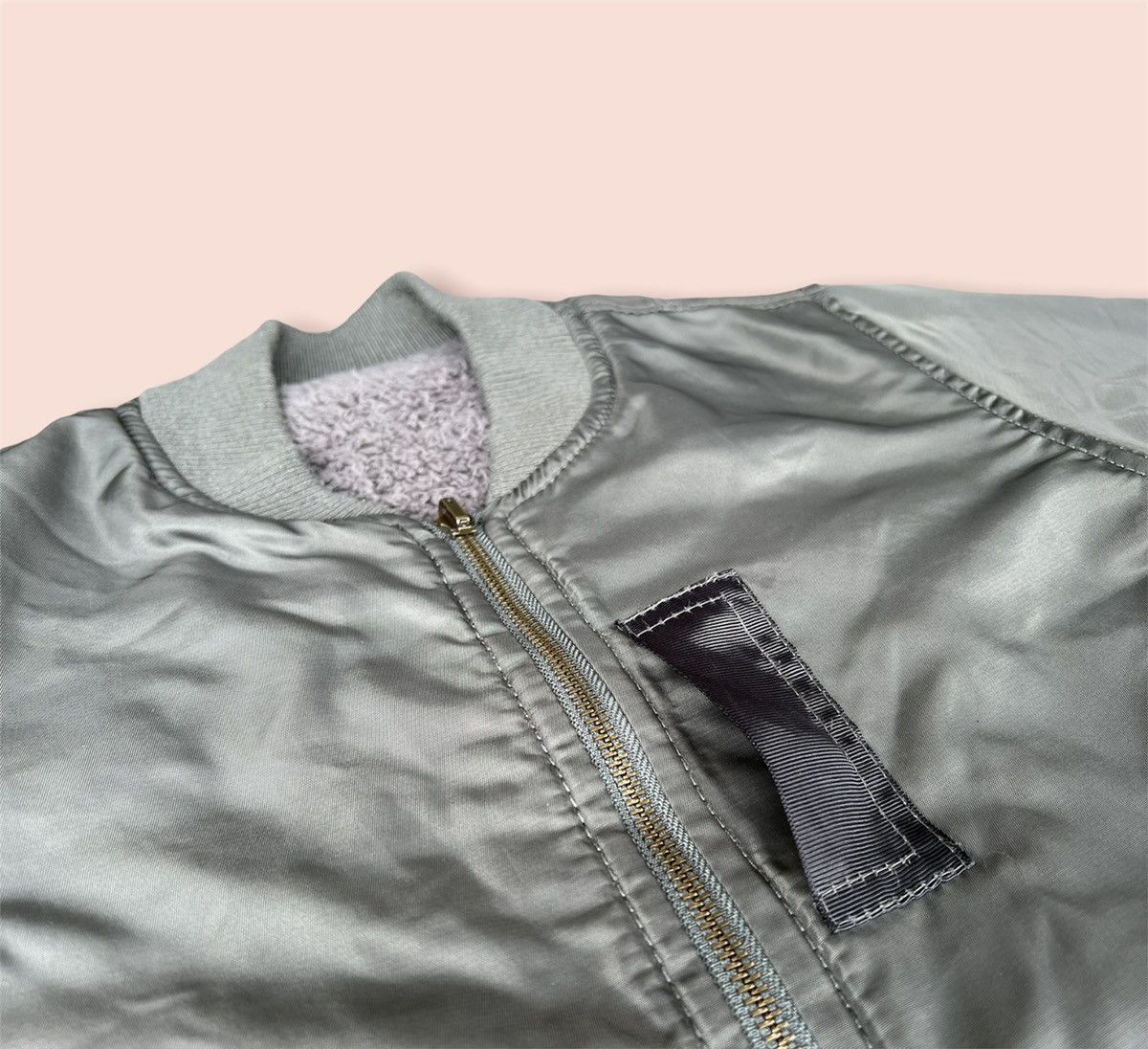 Japanese Brand × Vintage CUBE SUGAR VINTAGE REVERSIBLE BOMBER JACKET Size US M / EU 48-50 / 2 - 4 Thumbnail