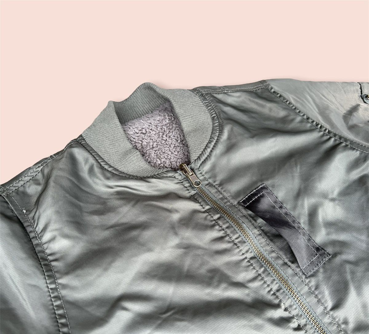 Japanese Brand × Vintage CUBE SUGAR VINTAGE REVERSIBLE BOMBER JACKET Size US M / EU 48-50 / 2 - 17 Thumbnail