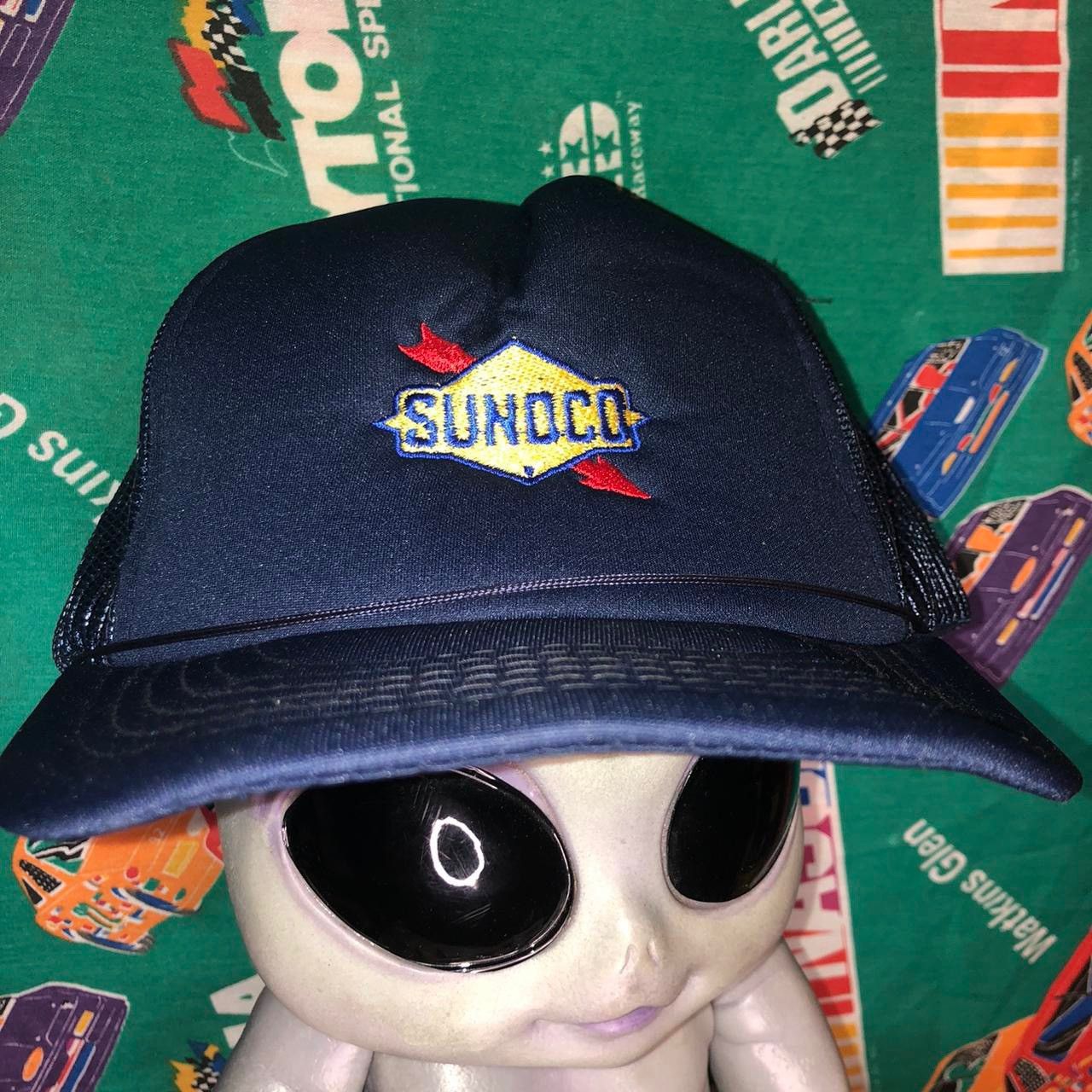 Vintage 80s SUNOCO gas station attendant trucker vintage snap back Size ONE SIZE - 1 Thumbnail
