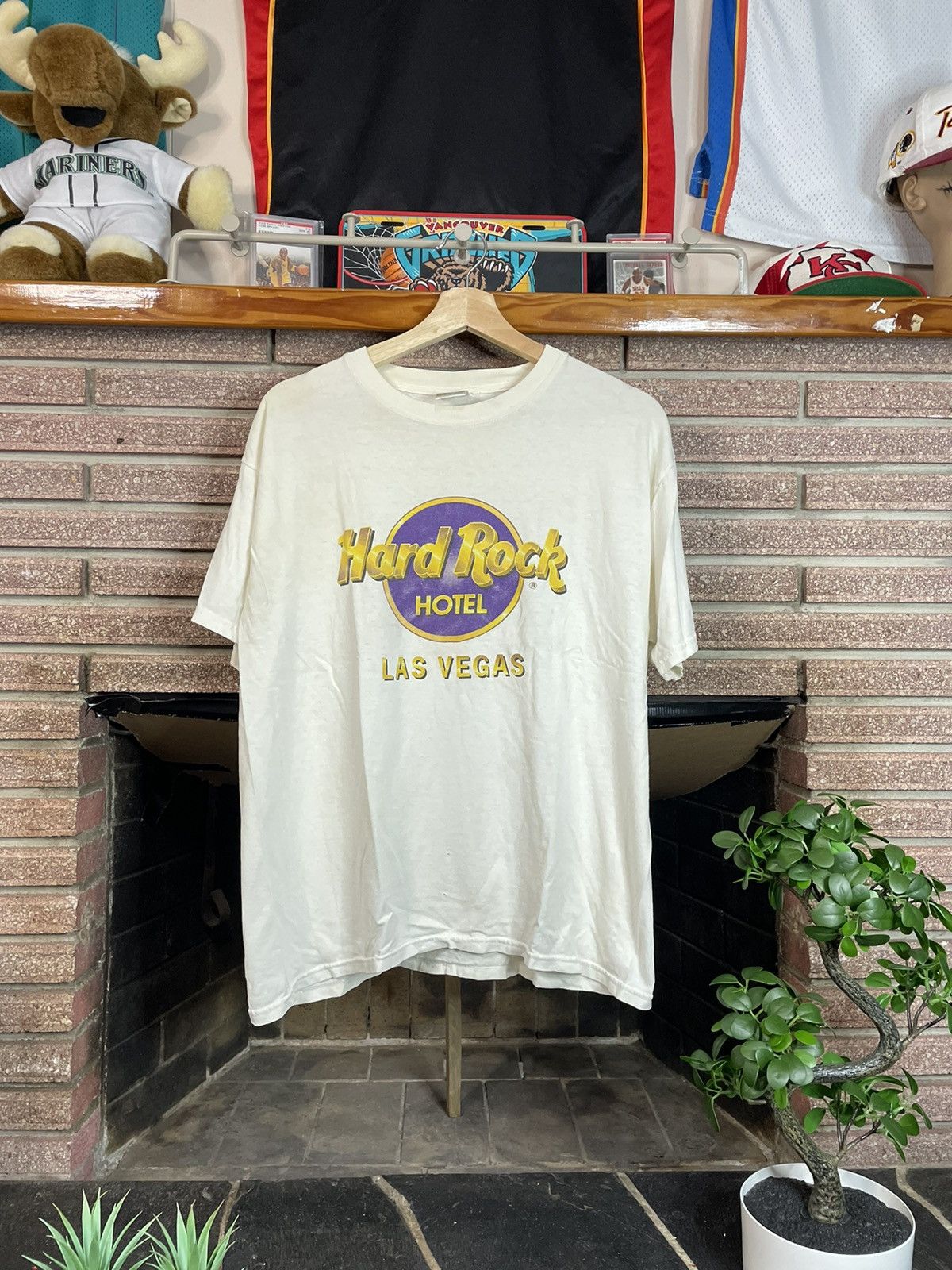 Hard Rock Cafe × Vintage Vintage80s 90s Hard Rock Hotel Las Vegas Nevada Tee Fits M-L Size US L / EU 52-54 / 3 - 1 Thumbnail