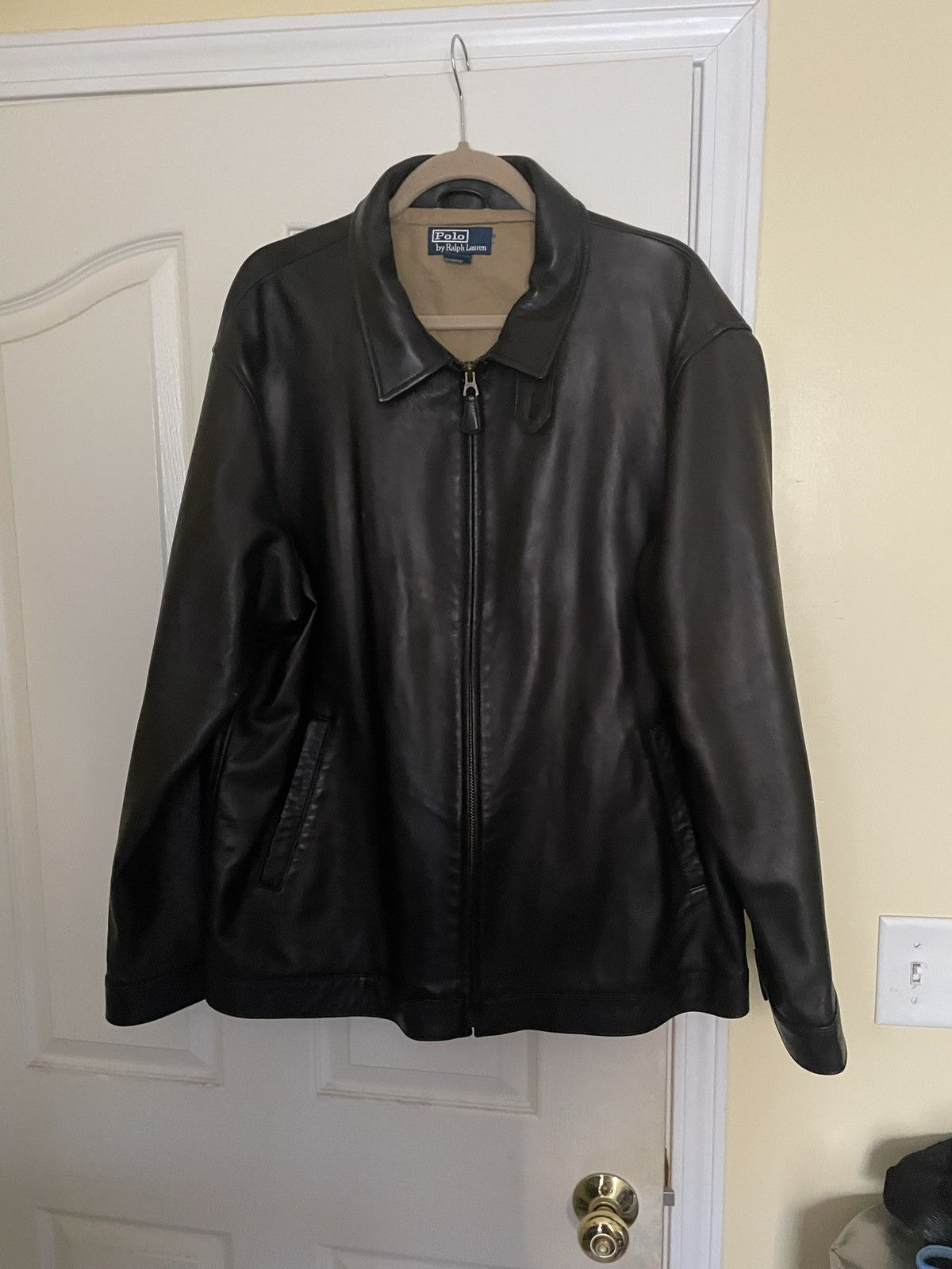 Polo Ralph Lauren Lambskin leather jacket