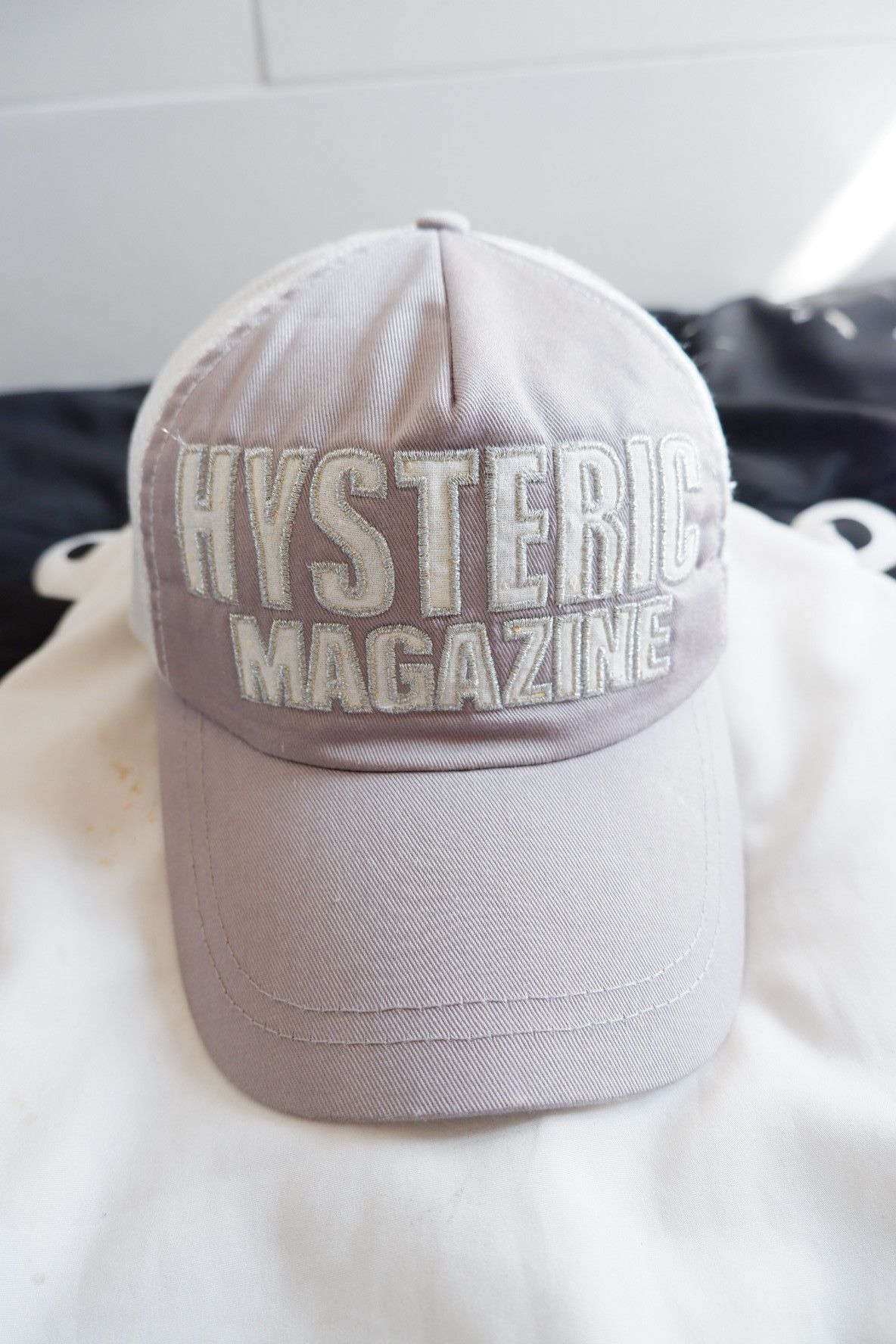 Japanese Brand Vintage Hysteric Magazine Trucker Hat Size ONE SIZE - 1 Thumbnail