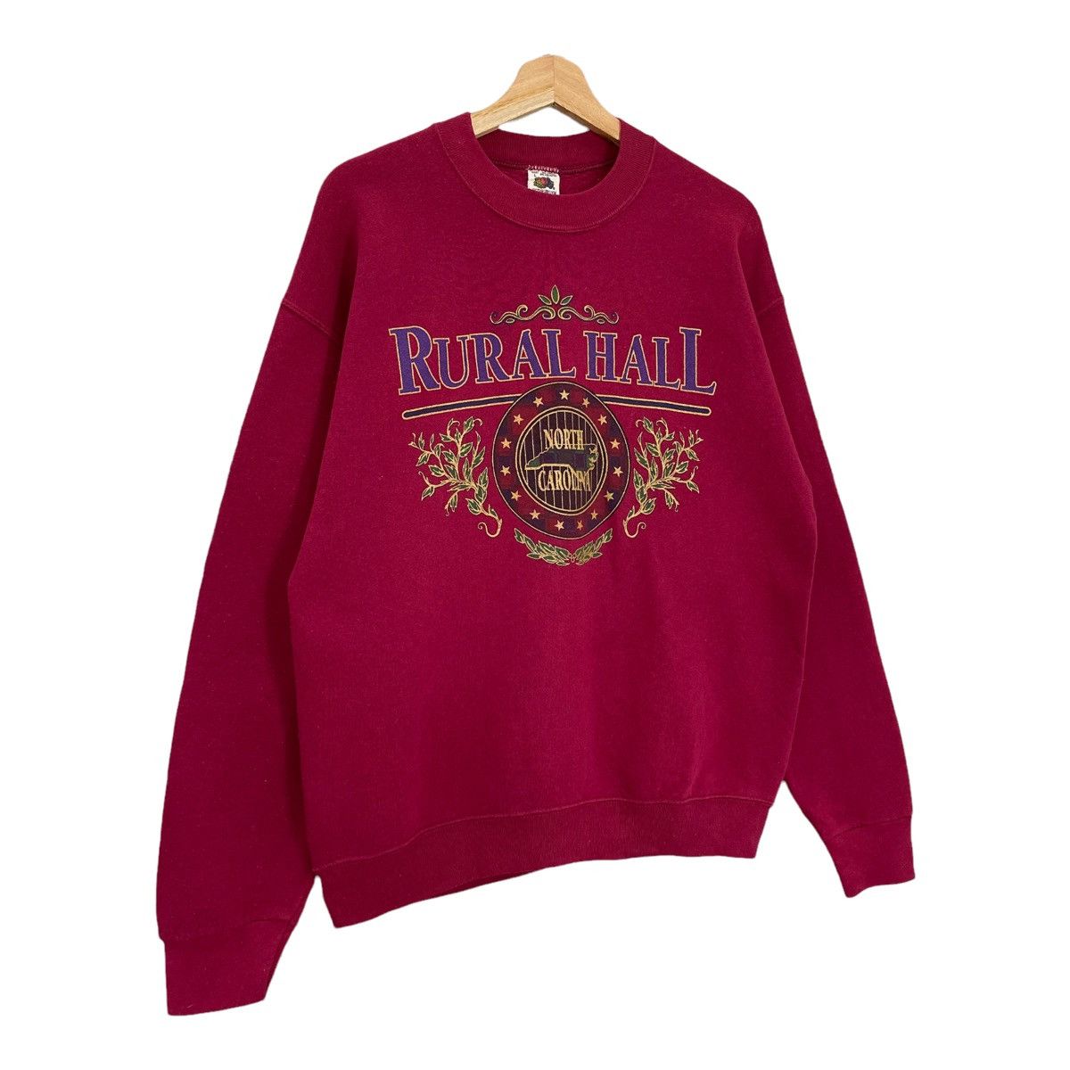 Vintage Vintage Rural Hall North Carolina Crewneck Sweatshirt Size M Size US M / EU 48-50 / 2 - 2 Thumbnail
