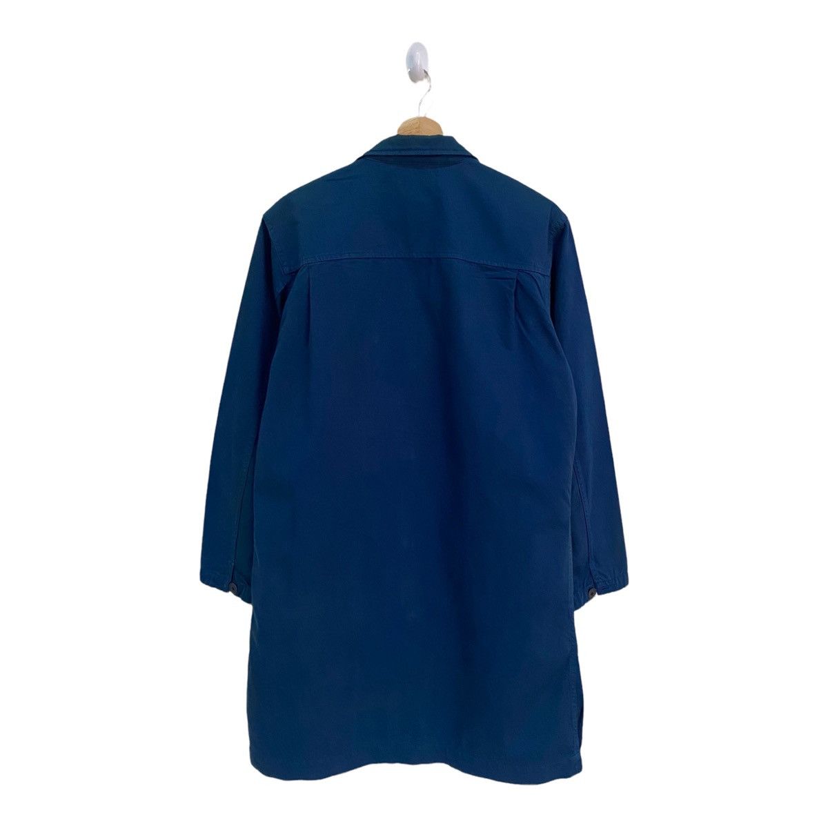 Indigo × Le Laboureur × Vintage Vintage French Workwear Linen Chore Jacket Indigo Size US M / EU 48-50 / 2 - 3 Thumbnail