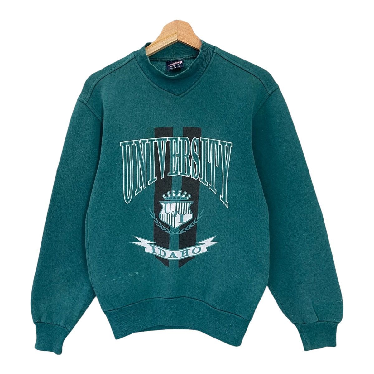 Jansport × Vintage 90s Idaho State University Crewneck Sweatshirt Size S Size US S / EU 44-46 / 1 - 3 Thumbnail