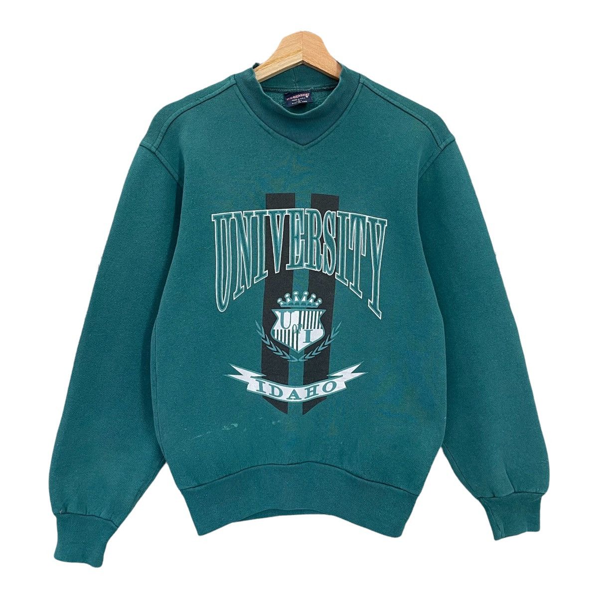 Jansport × Vintage 90s Idaho State University Crewneck Sweatshirt Size S Size US S / EU 44-46 / 1 - 1 Thumbnail