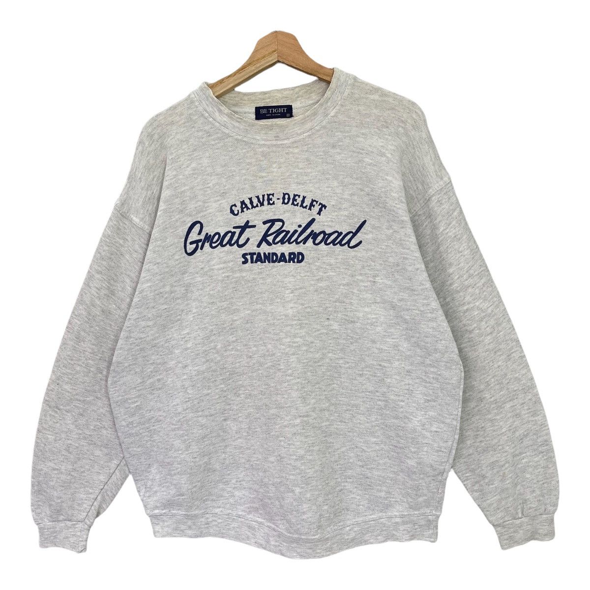 Vintage Vintage Great Railroad Big Logo Crewneck Sweatshirt Size L Size US L / EU 52-54 / 3 - 3 Thumbnail