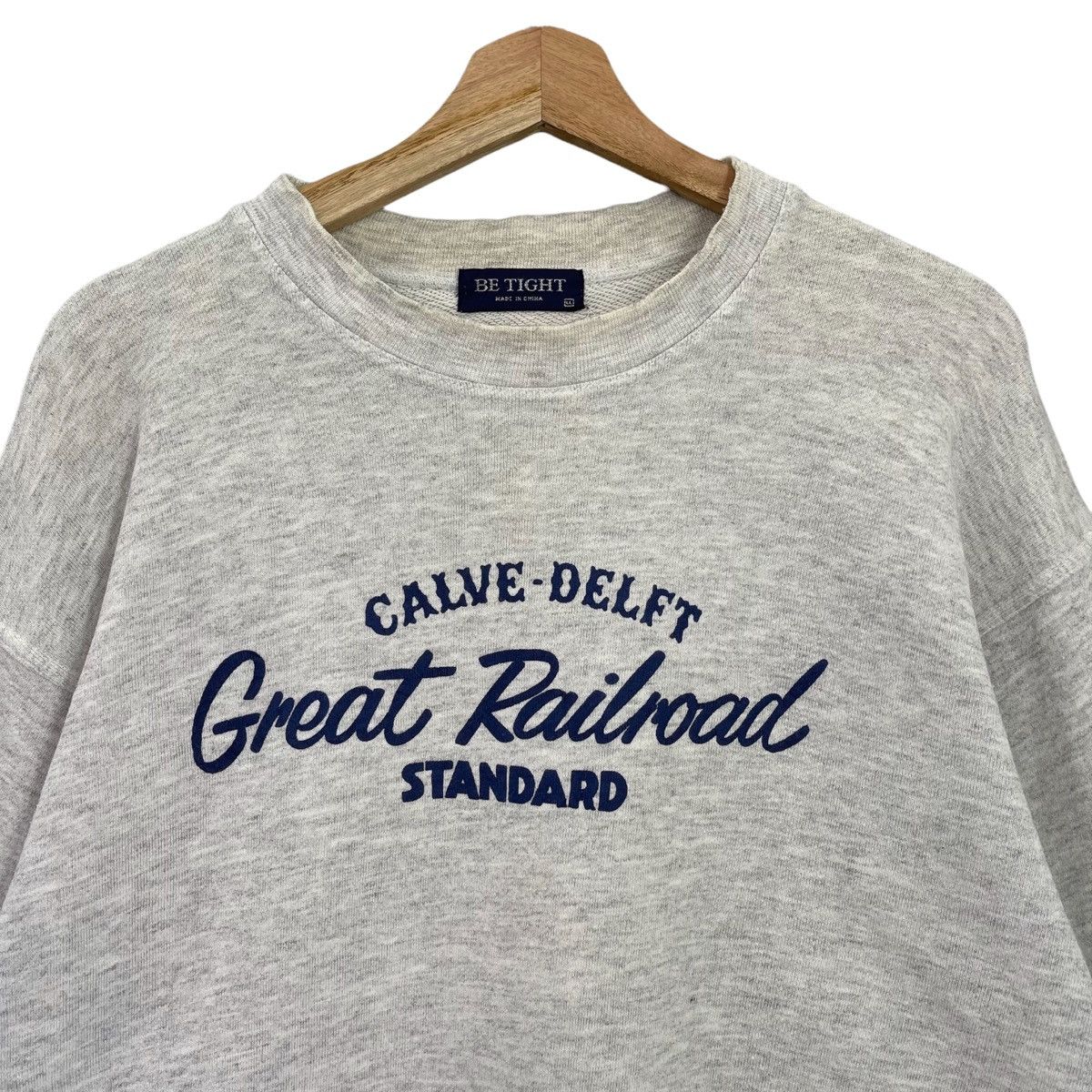 Vintage Vintage Great Railroad Big Logo Crewneck Sweatshirt Size L Size US L / EU 52-54 / 3 - 4 Thumbnail