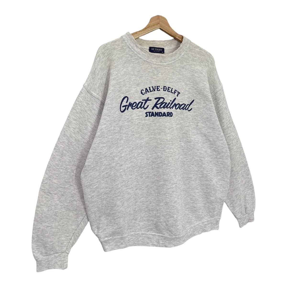 Vintage Vintage Great Railroad Big Logo Crewneck Sweatshirt Size L Size US L / EU 52-54 / 3 - 2 Thumbnail