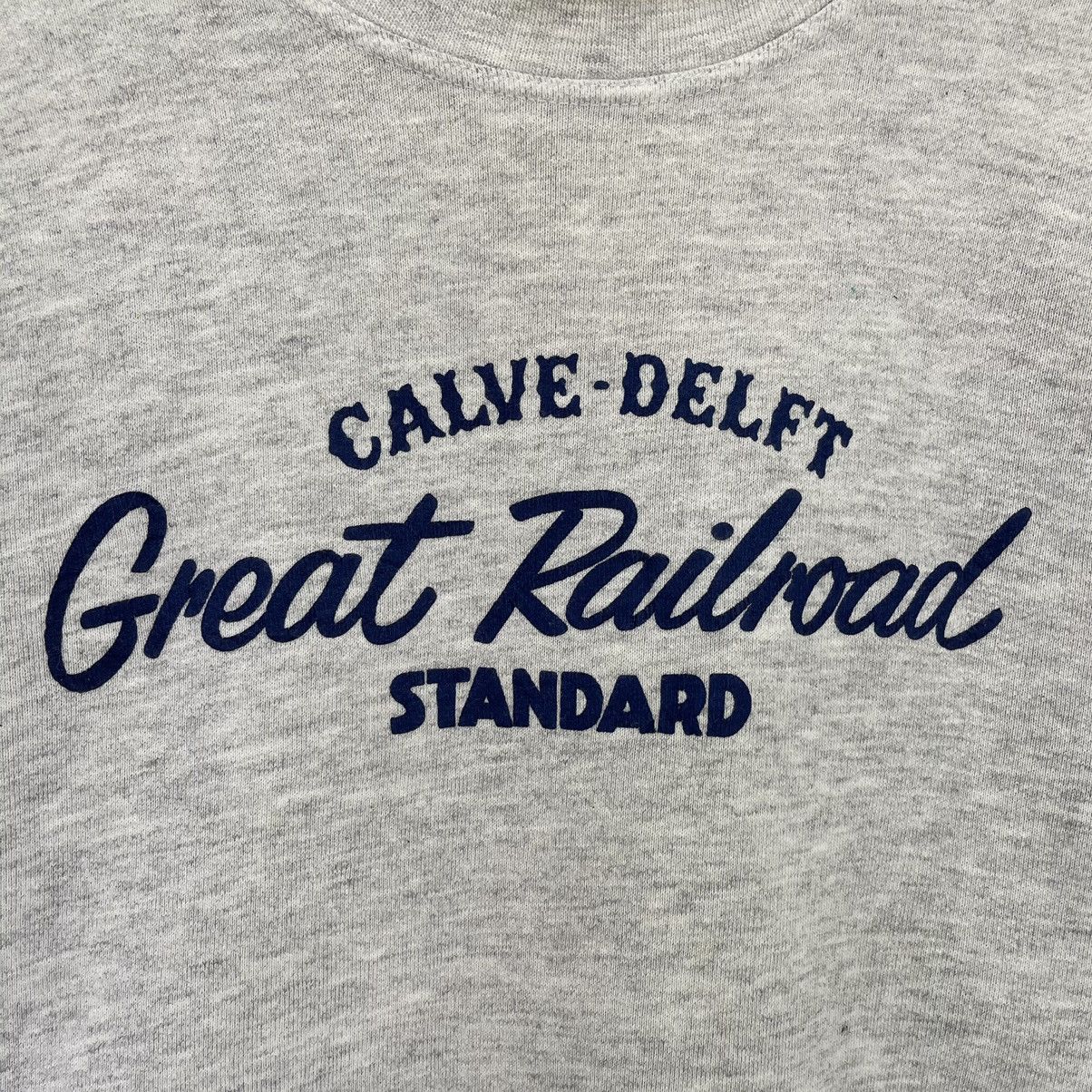 Vintage Vintage Great Railroad Big Logo Crewneck Sweatshirt Size L Size US L / EU 52-54 / 3 - 5 Thumbnail