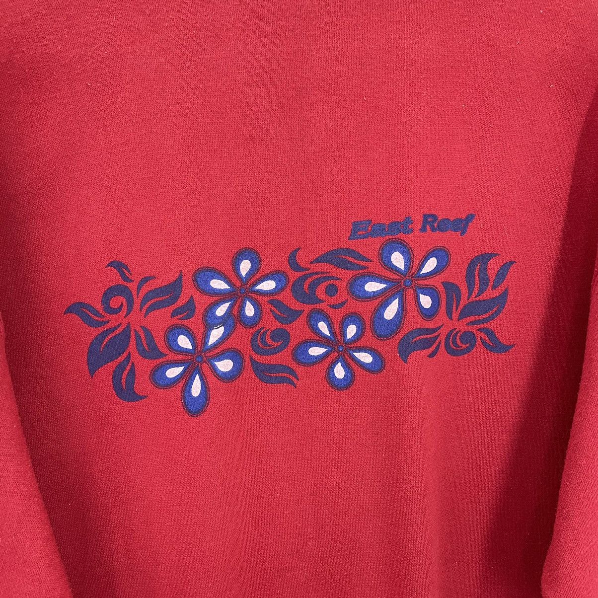 Japanese Brand Vintage East Reef Surf Stlye Crewneck Sweatshirt Size M Size US M / EU 48-50 / 2 - 4 Thumbnail