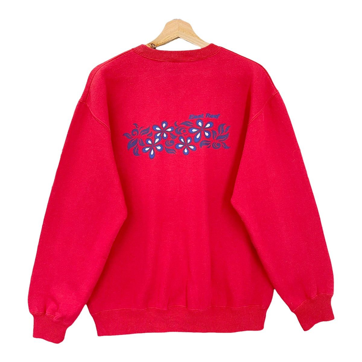 Japanese Brand Vintage East Reef Surf Stlye Crewneck Sweatshirt Size M Size US M / EU 48-50 / 2 - 1 Thumbnail