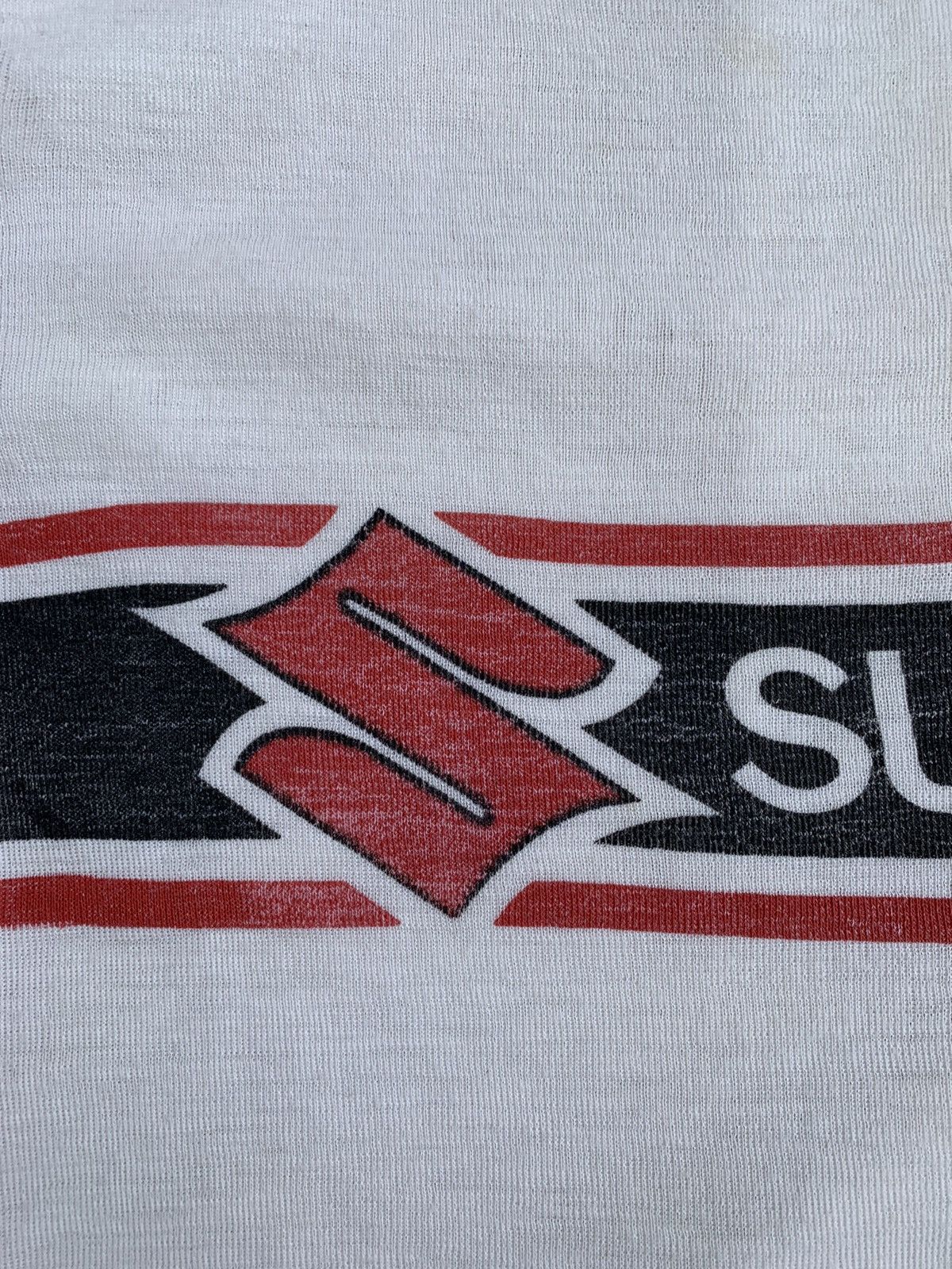 Japanese Brand × Vintage RARE! 60s Vintage Suzuki Motocross Jersey Size US M / EU 48-50 / 2 - 3 Thumbnail