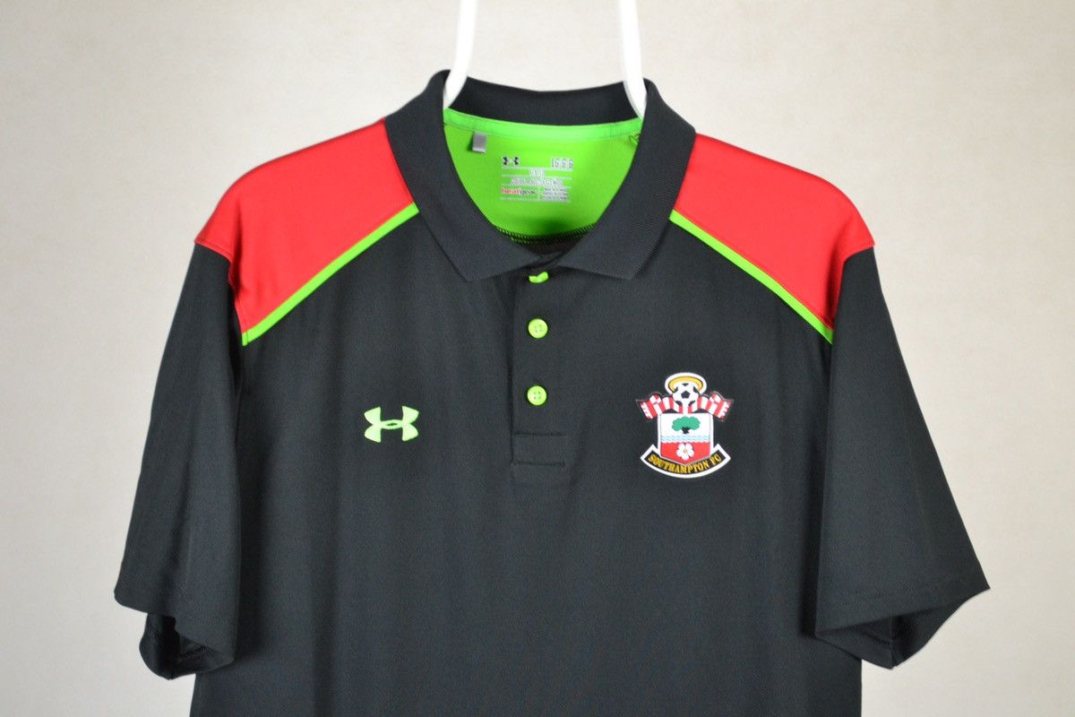 Under Armour Southampton FC football soccer under armour shirt polo Size US L / EU 52-54 / 3 - 3 Thumbnail