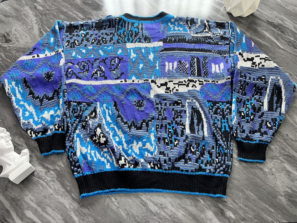 Vintage McGregor Sweater Embroider Blue Size US XL / EU 56 / 4 - 3 Thumbnail