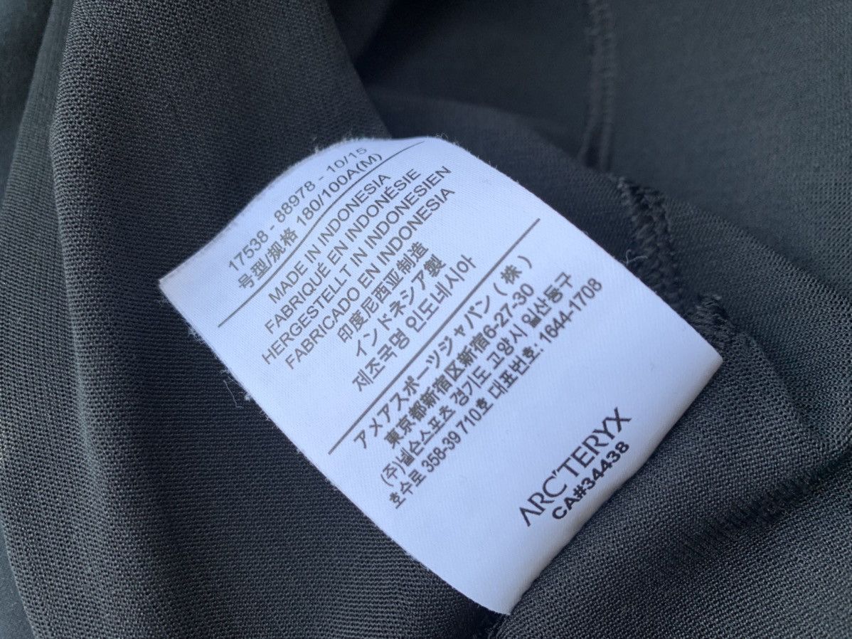 Arc'teryx Arc’teryx black tech wool logo polo tee shirt Size US M / EU 48-50 / 2 - 8 Thumbnail