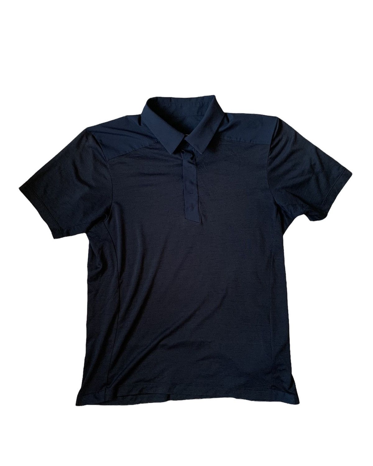 Arc'teryx Arc’teryx black tech wool logo polo tee shirt Size US M / EU 48-50 / 2 - 3 Thumbnail
