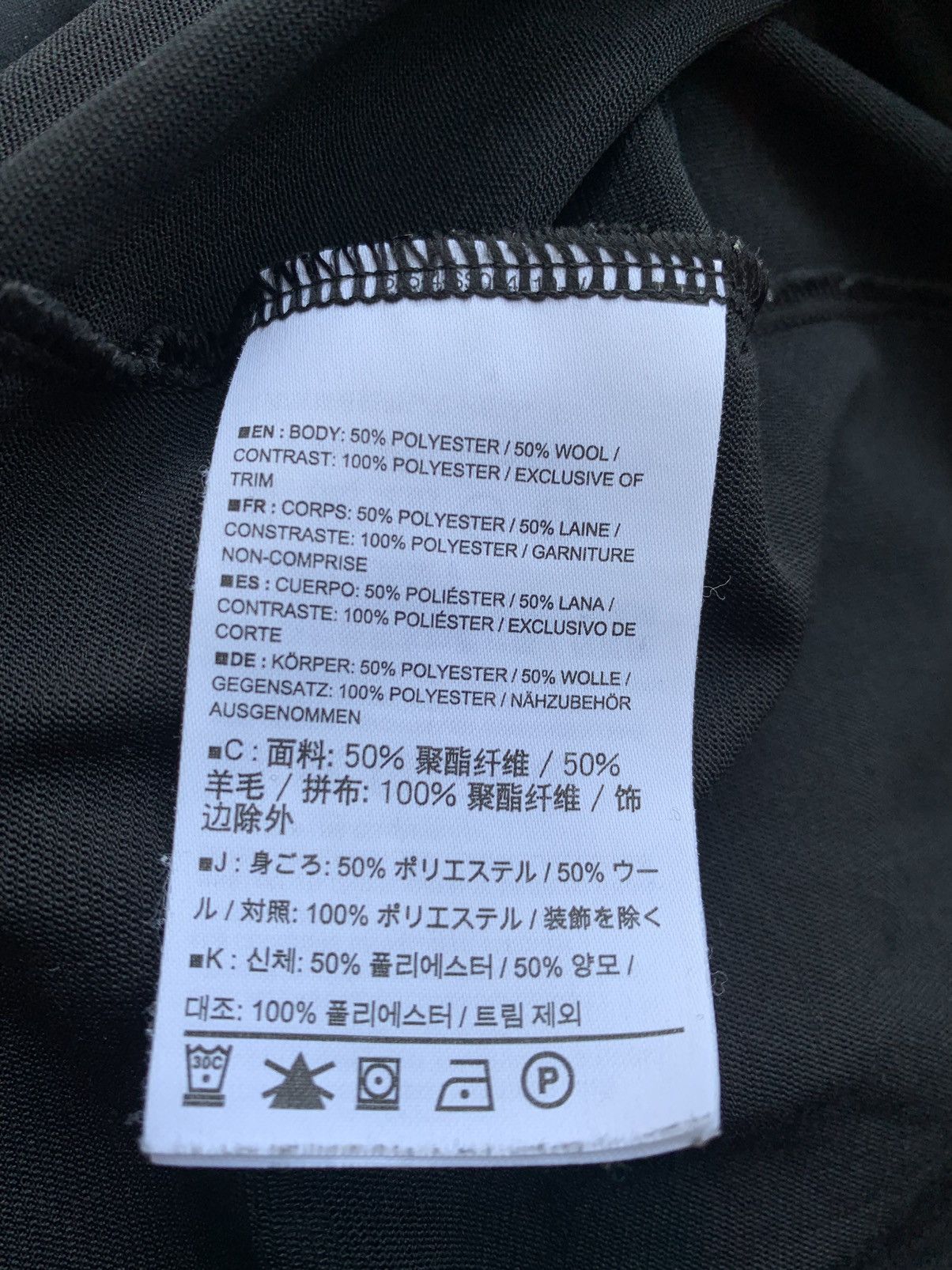 Arc'teryx Arc’teryx black tech wool logo polo tee shirt Size US M / EU 48-50 / 2 - 7 Thumbnail