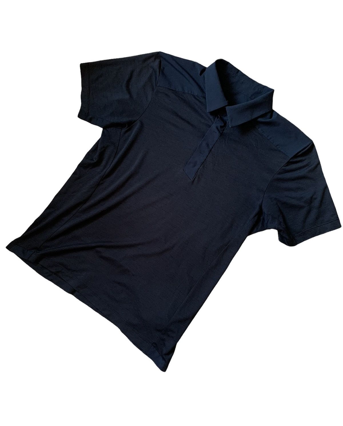 Arc'teryx Arc’teryx black tech wool logo polo tee shirt Size US M / EU 48-50 / 2 - 1 Thumbnail
