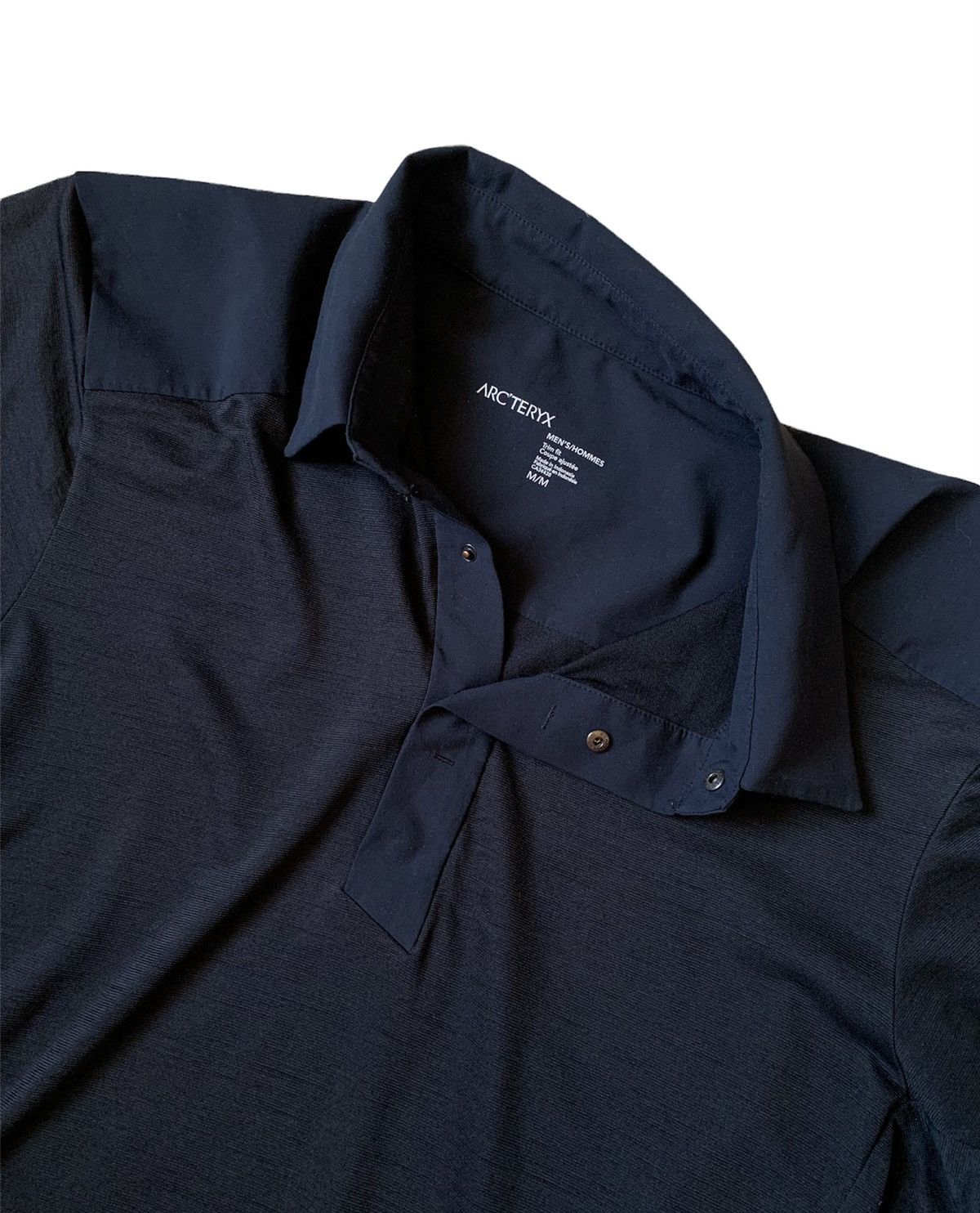 Arc'teryx Arc’teryx black tech wool logo polo tee shirt Size US M / EU 48-50 / 2 - 4 Thumbnail