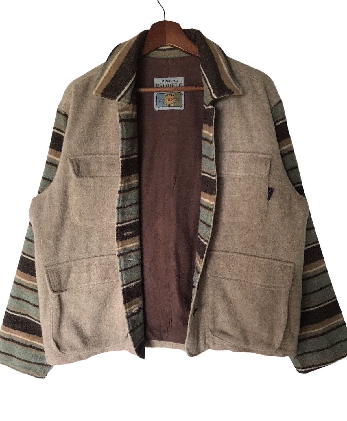 Vintage Paodelo Famous Multi Pocket Jacket Nice Design Size US L / EU 52-54 / 3 - 4 Thumbnail