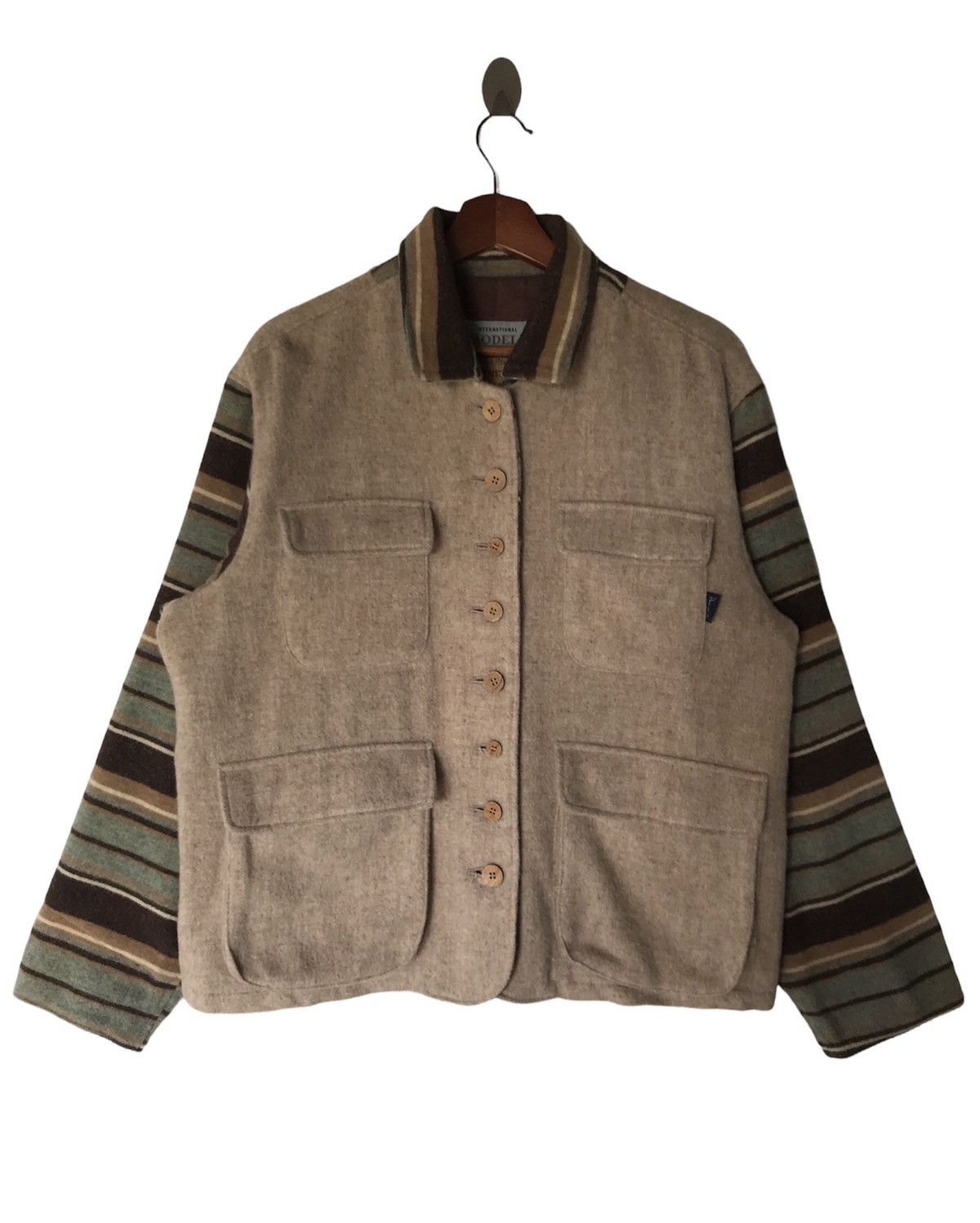 Vintage Paodelo Famous Multi Pocket Jacket Nice Design Size US L / EU 52-54 / 3 - 1 Thumbnail