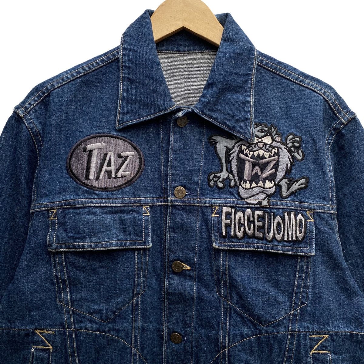 Vintage Yoshiyuki Konishi Ficce Uomo Taz Mania Denim Jacket