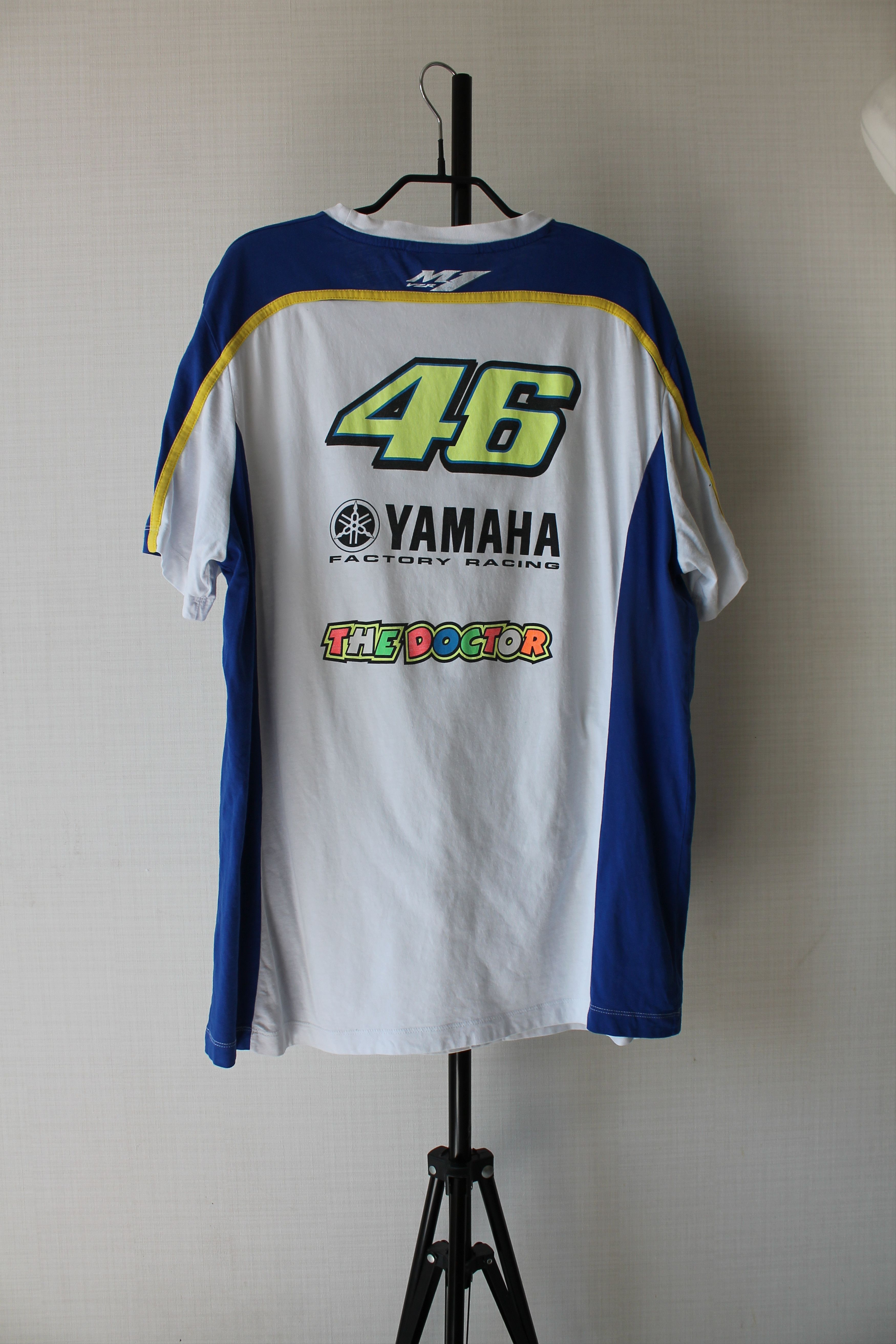 Vintage OFFICIAL Valentino Rossi Yamaha Racing The Doctor T shirt Size US XL / EU 56 / 4 - 1 Thumbnail